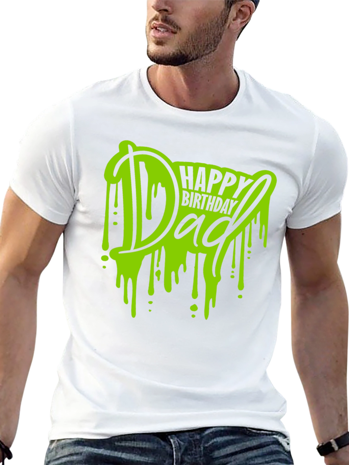Happy Birthday Dad T-Shirt - Graphic Tee