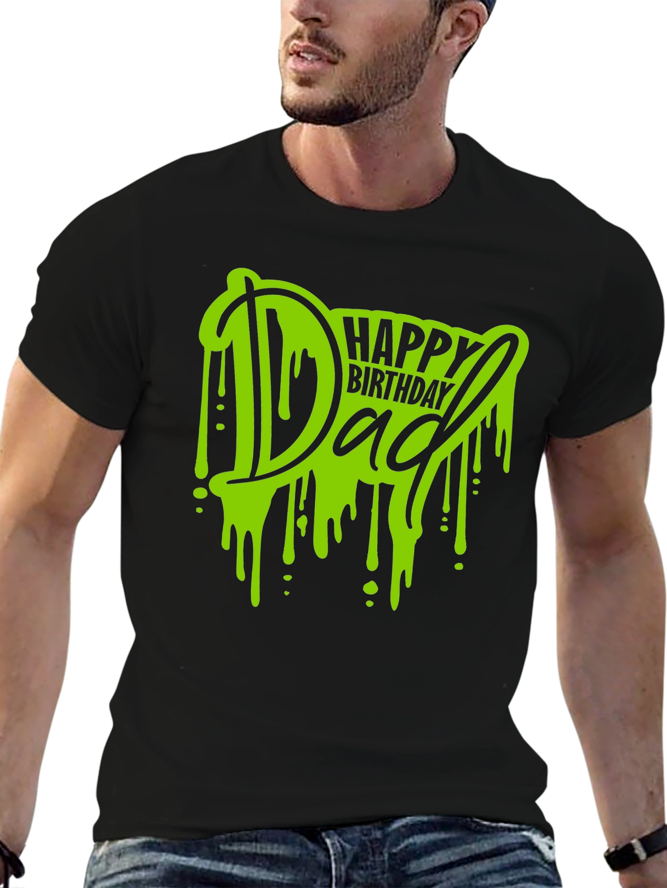 Happy Birthday Dad T-Shirt - Graphic Tee