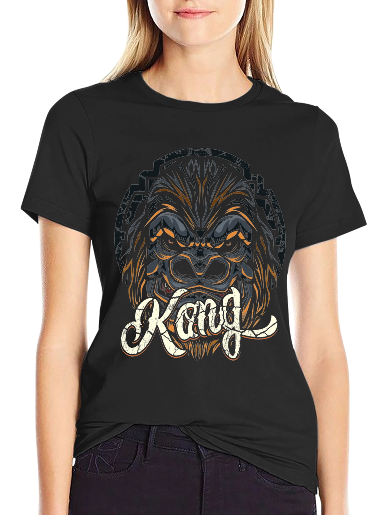 Kong Graphic T-Shirt - Black