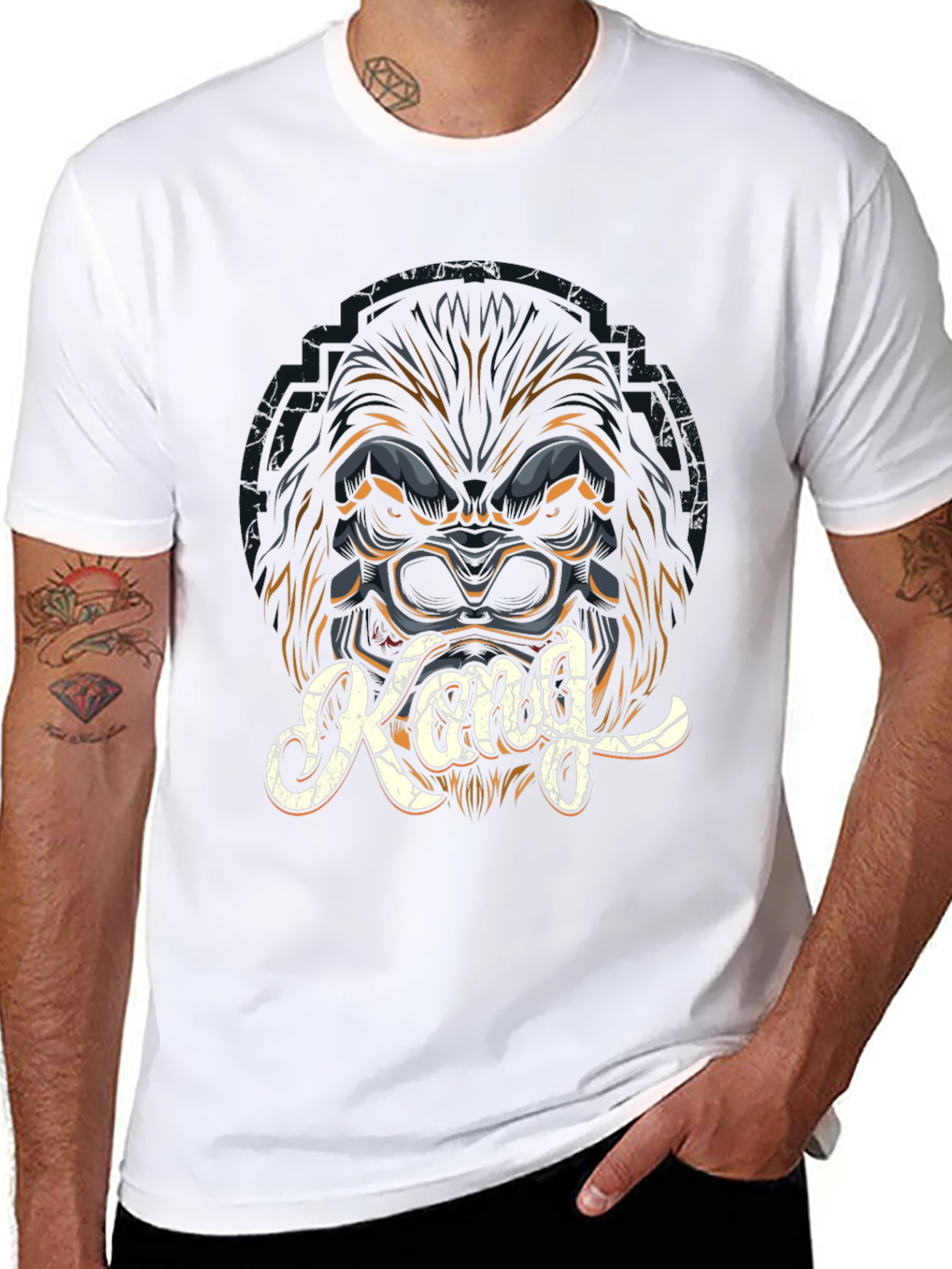 Kong Graphic T-Shirt - Black