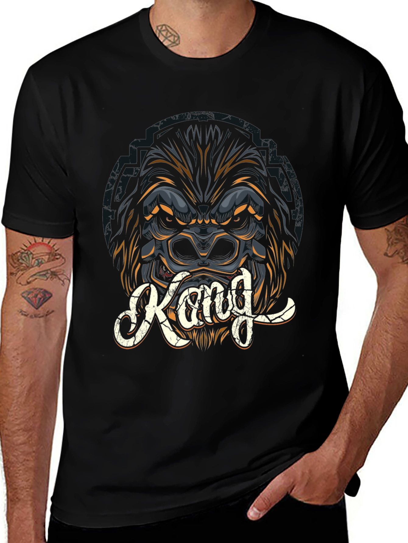 Kong Graphic T-Shirt - Black