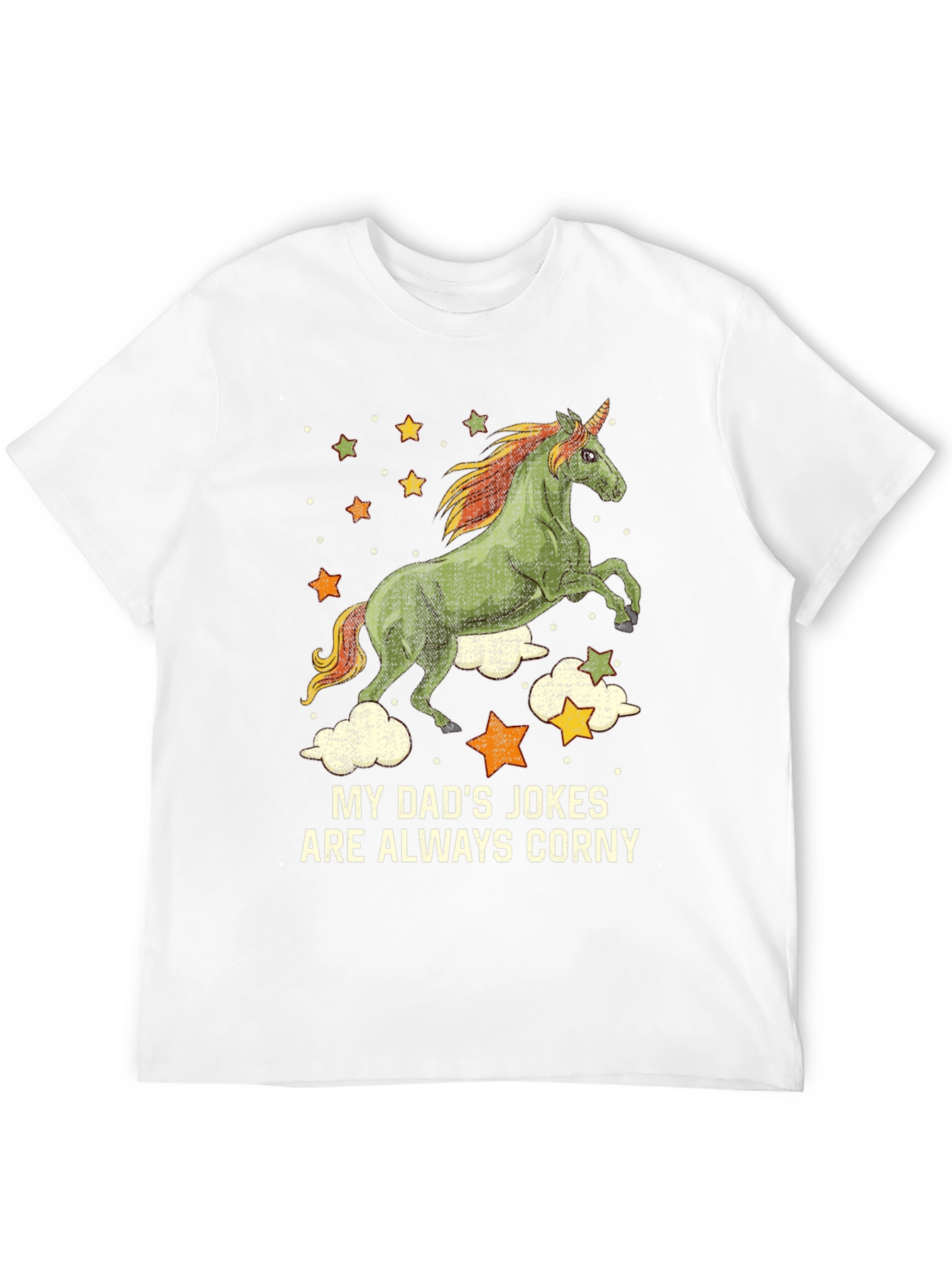 Dad Jokes Unicorn Graphic Tee
