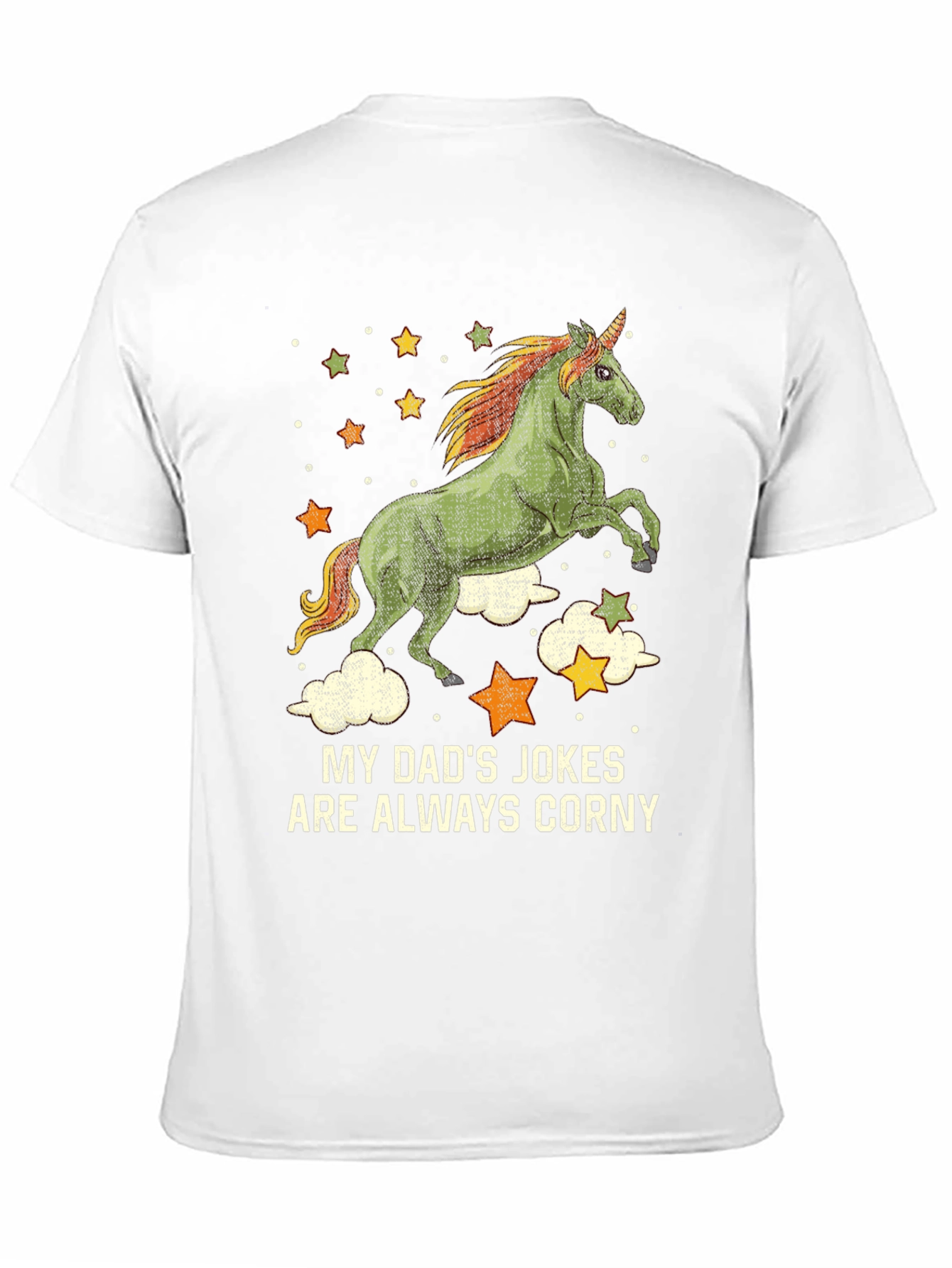 Dad Jokes Unicorn Graphic Tee