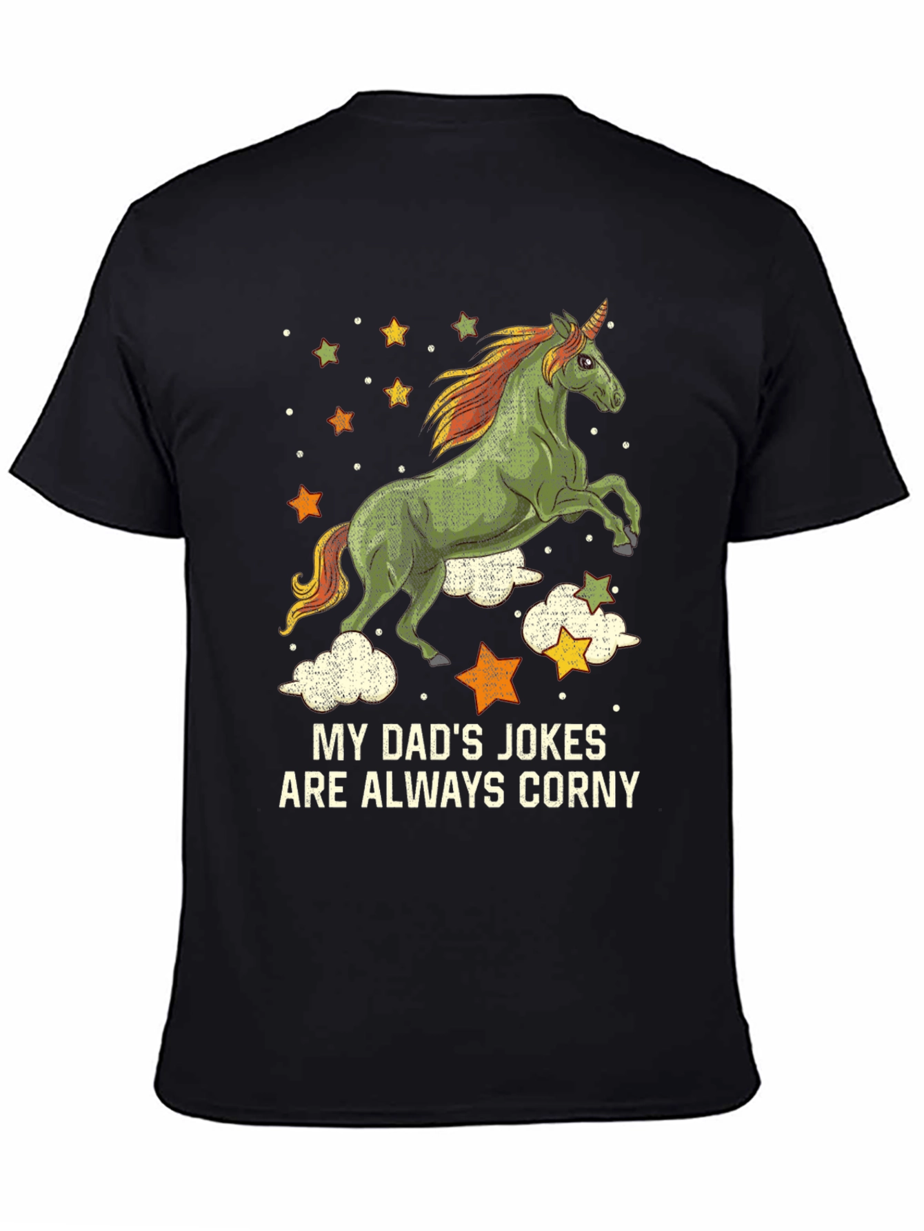 Dad Jokes Unicorn Graphic Tee