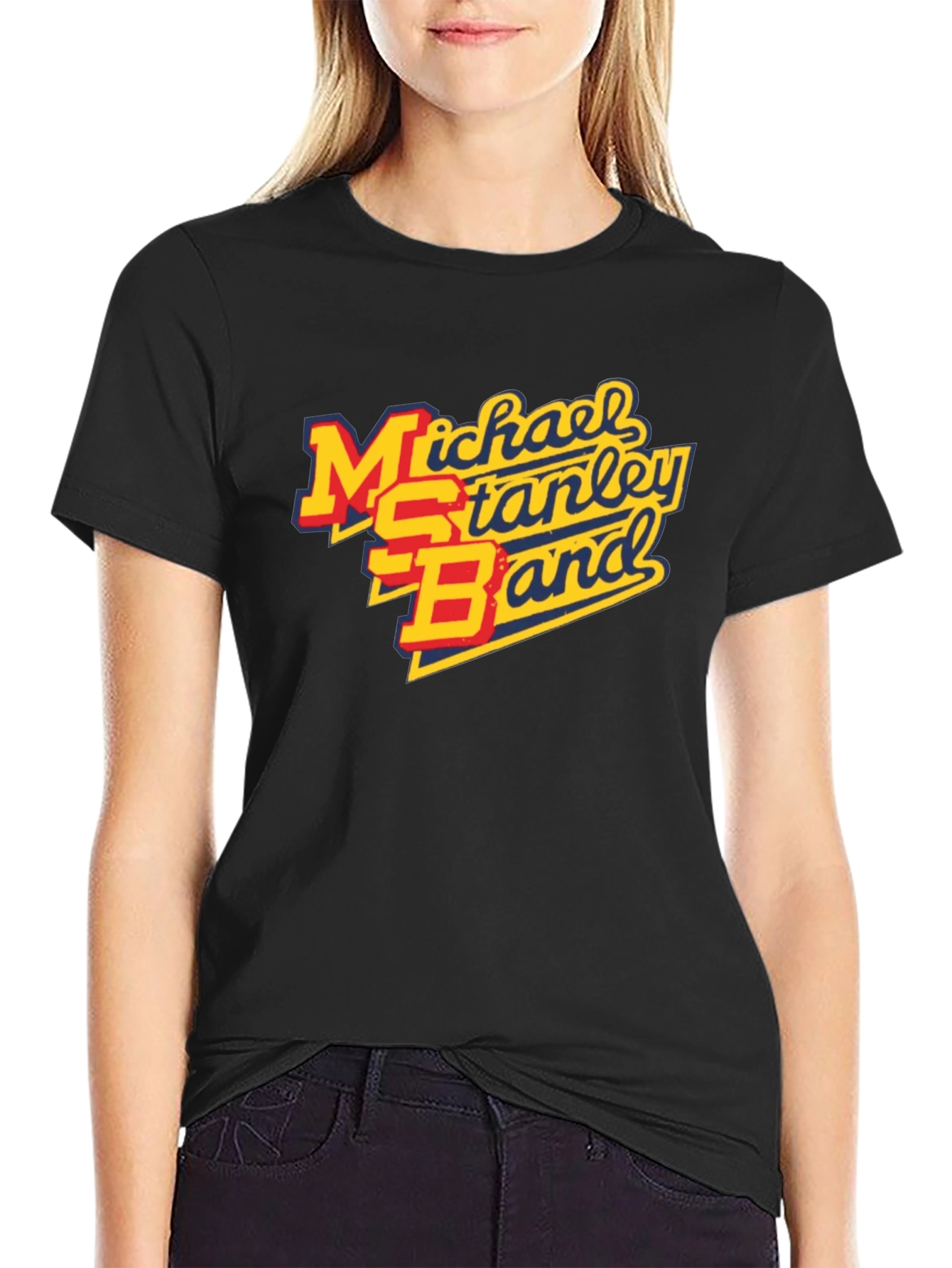 Michael Stanley Band MSB Black T-Shirt
