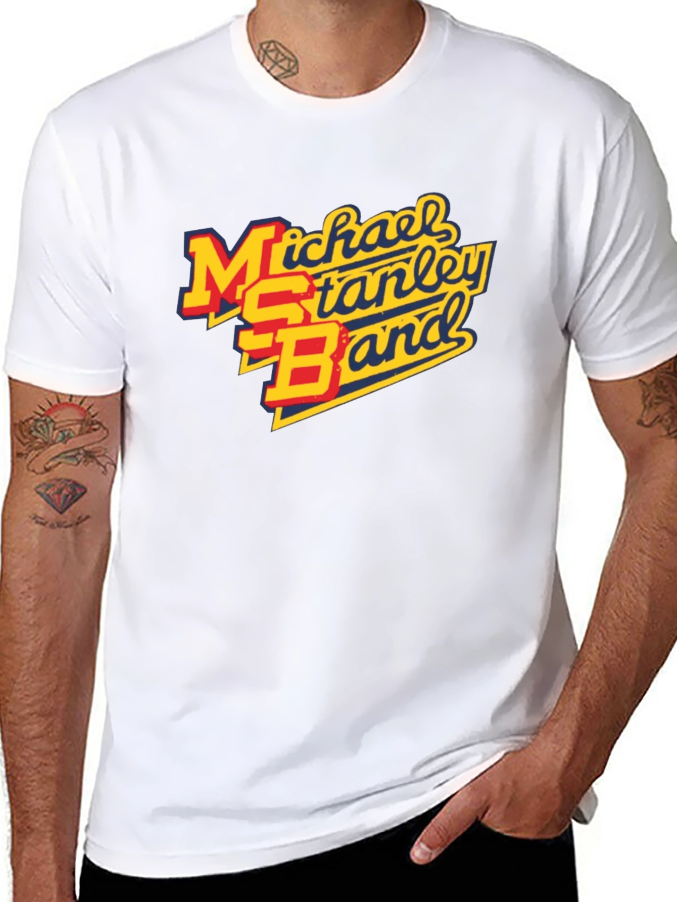 Michael Stanley Band MSB Black T-Shirt