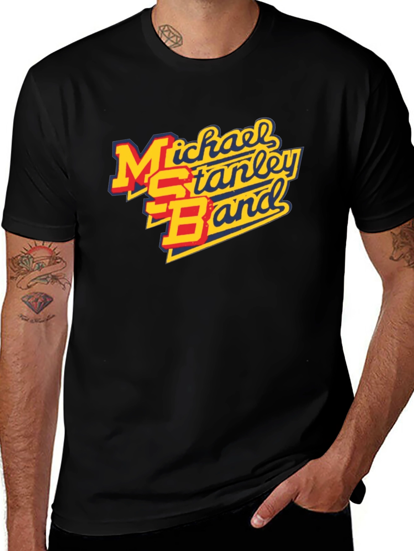 Michael Stanley Band MSB Black T-Shirt