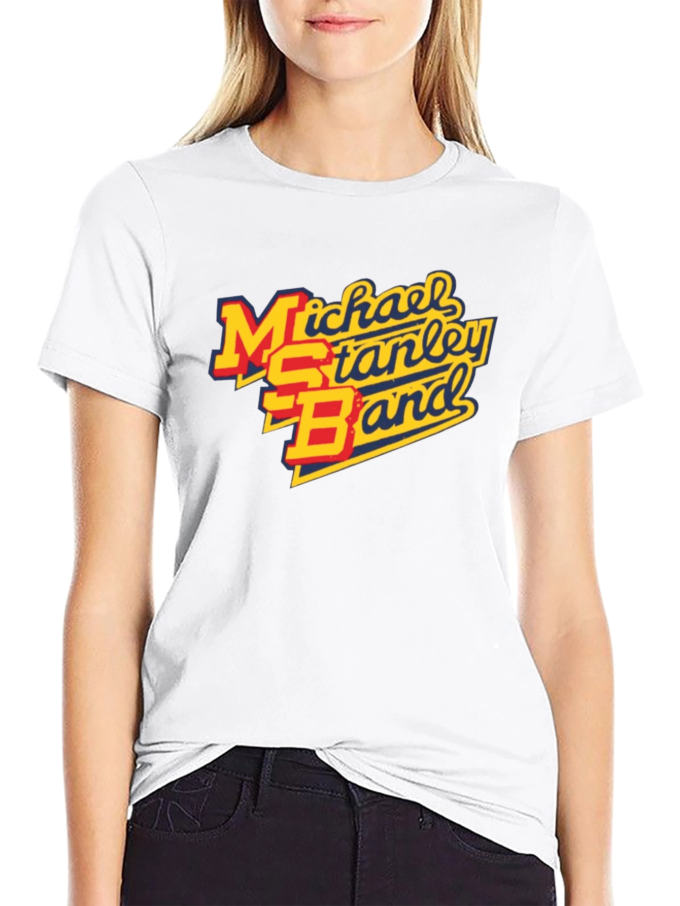 Michael Stanley Band MSB Black T-Shirt