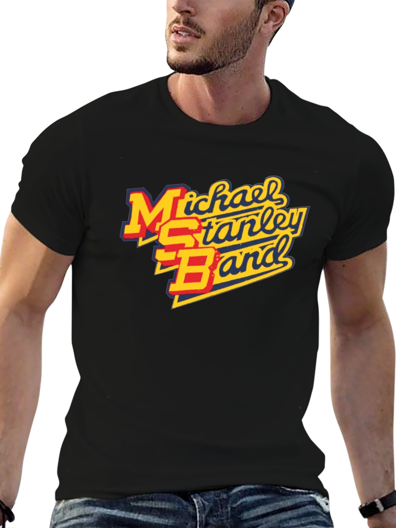 Michael Stanley Band MSB Black T-Shirt