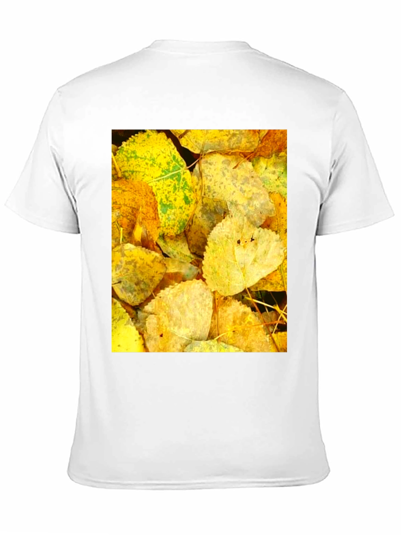 Autumn Leaves Graphic Tee - Nature Inspired Design