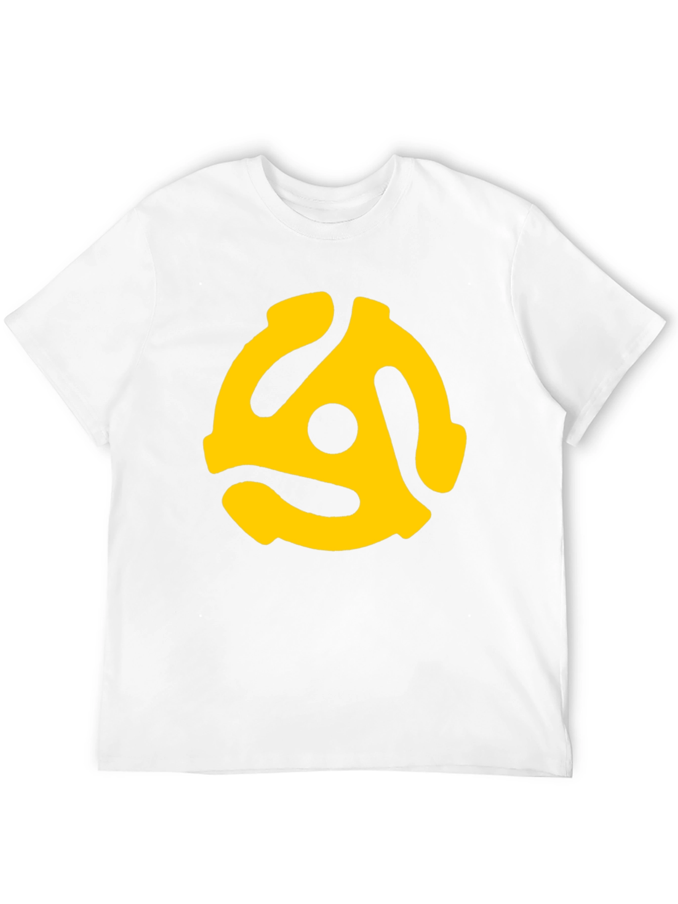 Retro 45 RPM Record Adapter T-Shirt