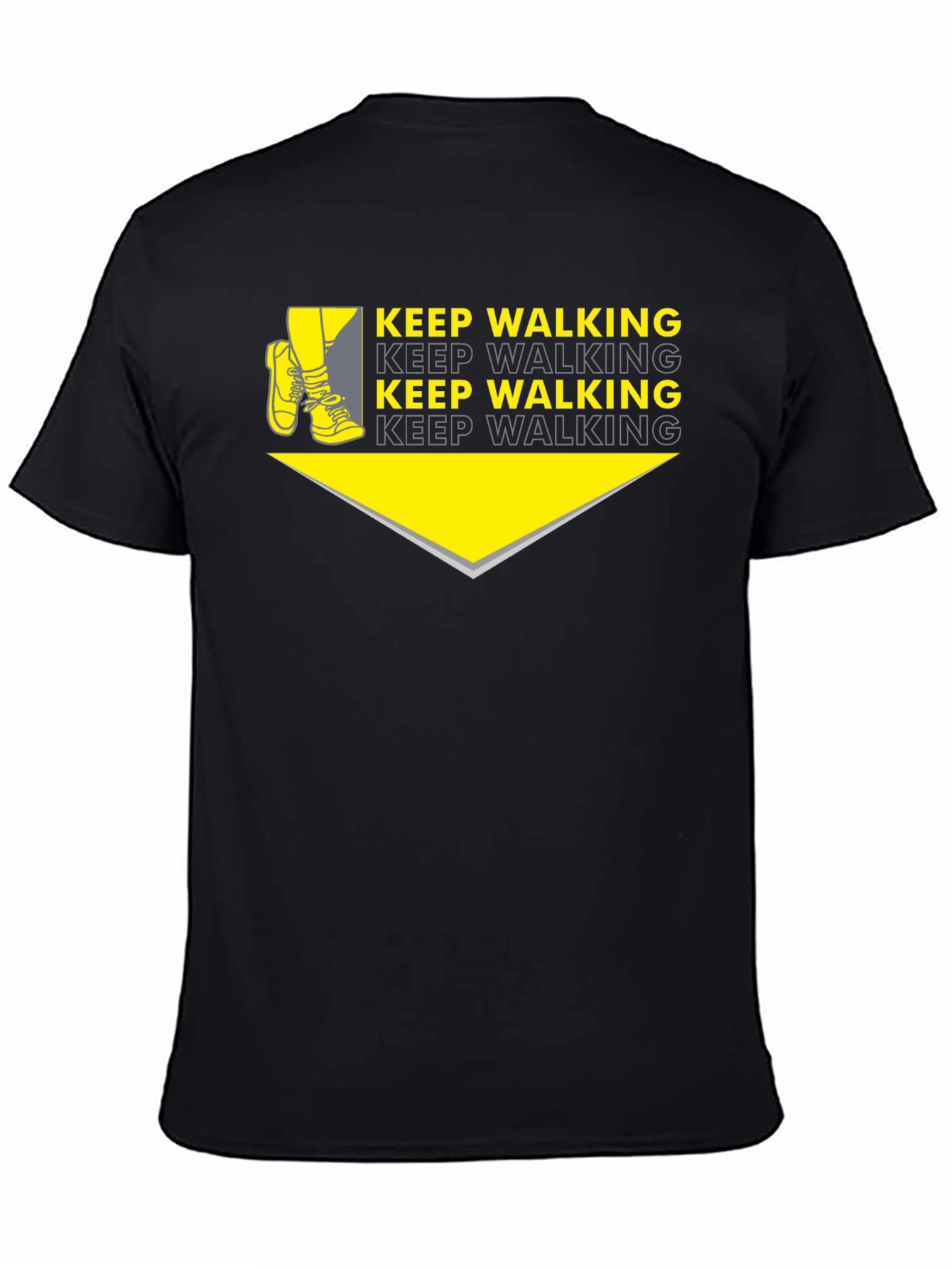 Keep Walking Graphic Tee - Stylish Walking Motivation
