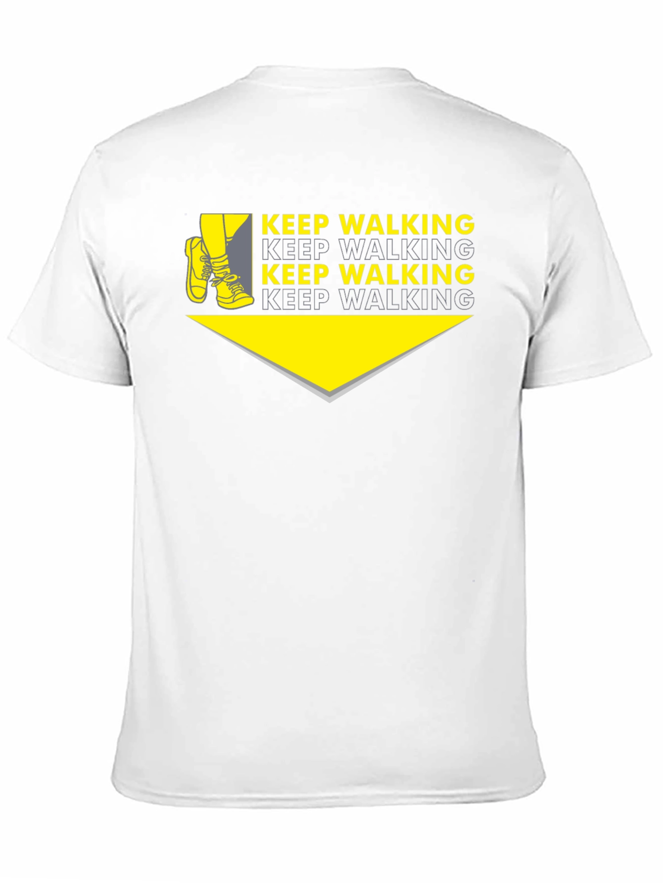 Keep Walking Graphic Tee - Stylish Walking Motivation