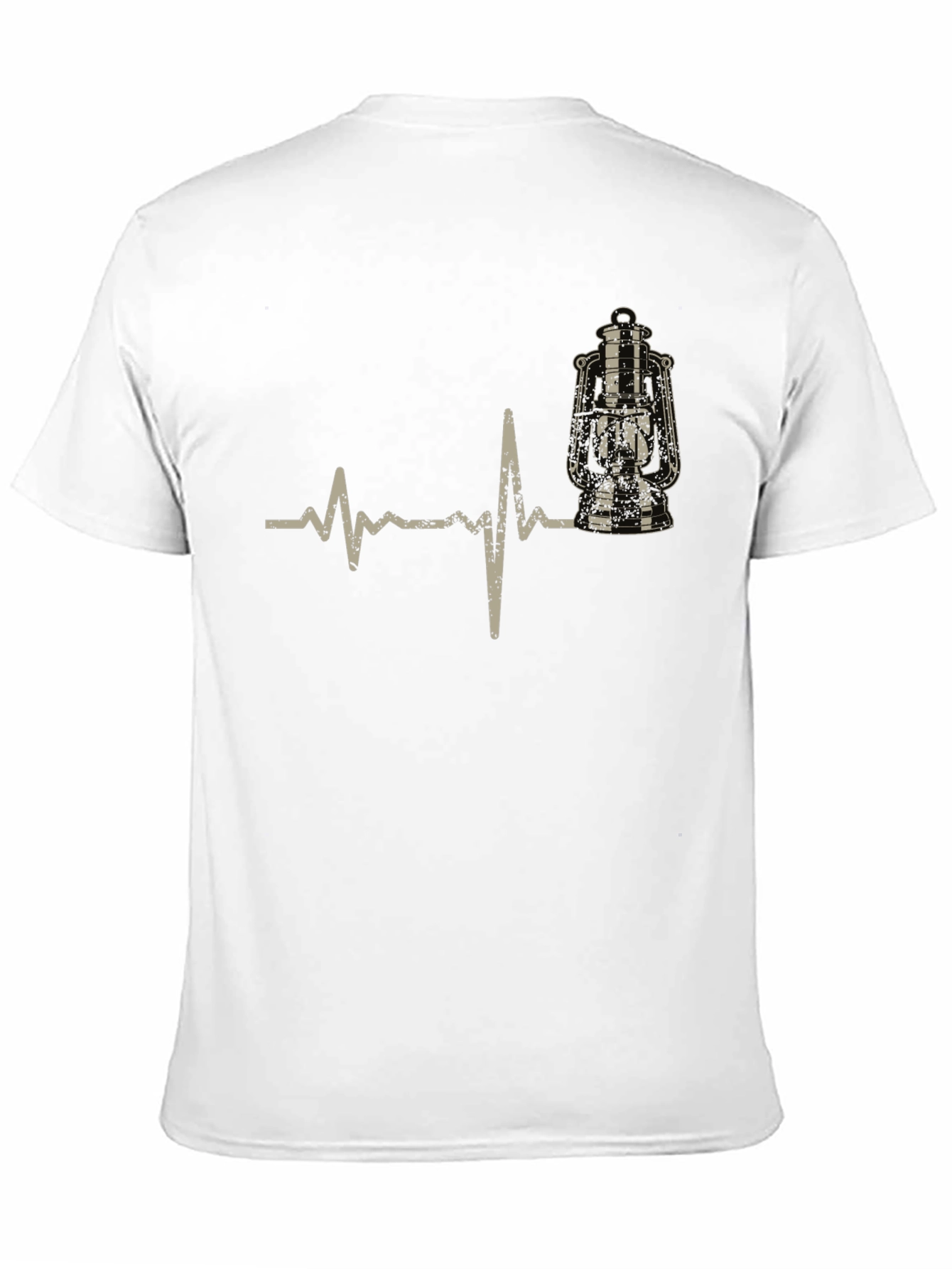 Lantern Heartbeat Graphic Tee - Black