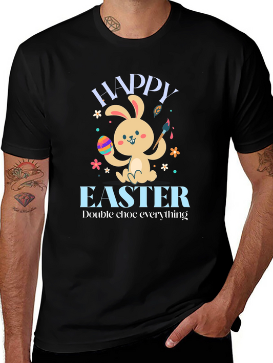 Happy Easter Bunny T-Shirt: Double Chocolate Everything!
