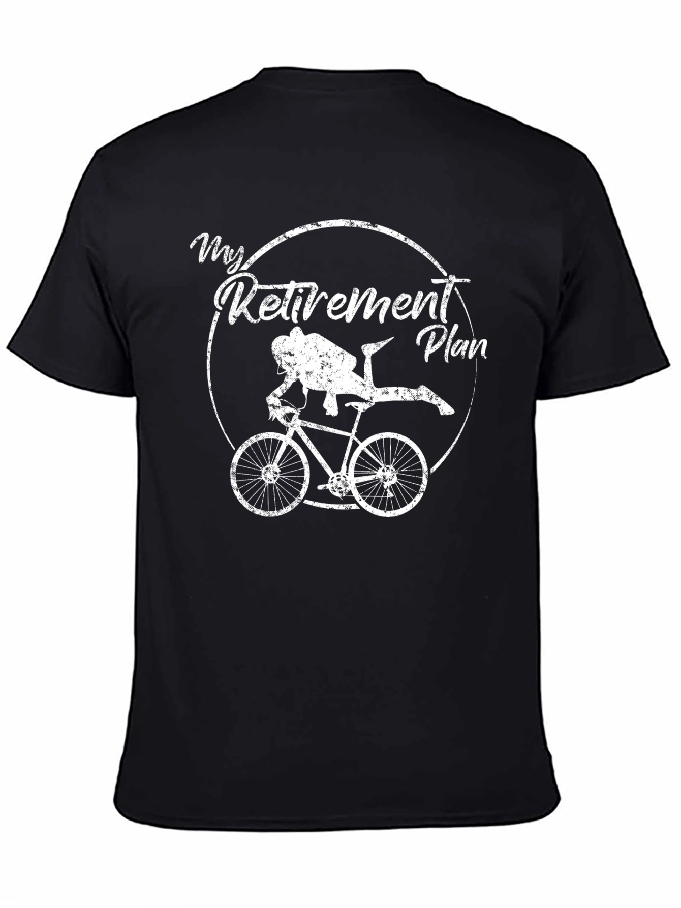My Retirement Plan Funny Scuba Diving Biking T-Shirt