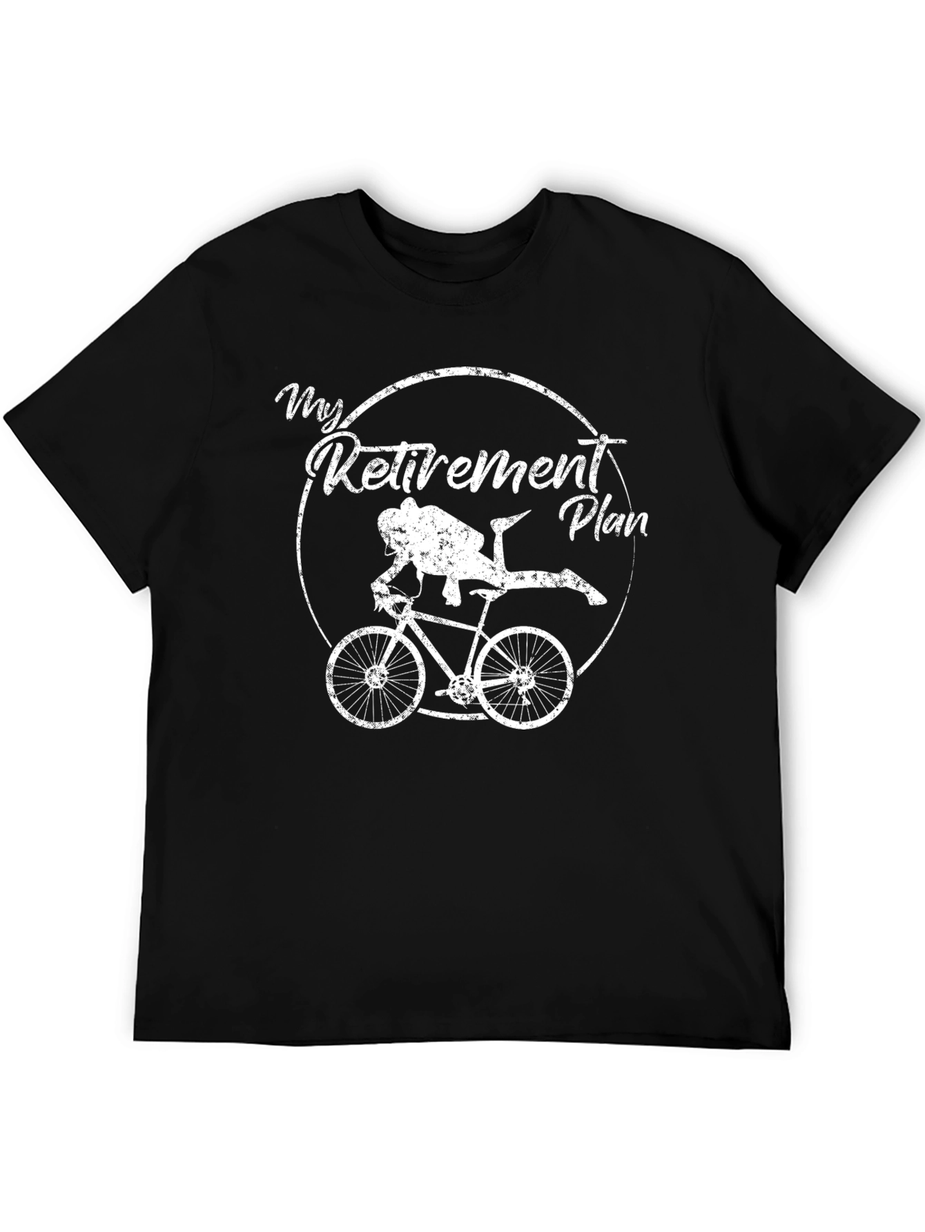 My Retirement Plan Funny Scuba Diving Biking T-Shirt