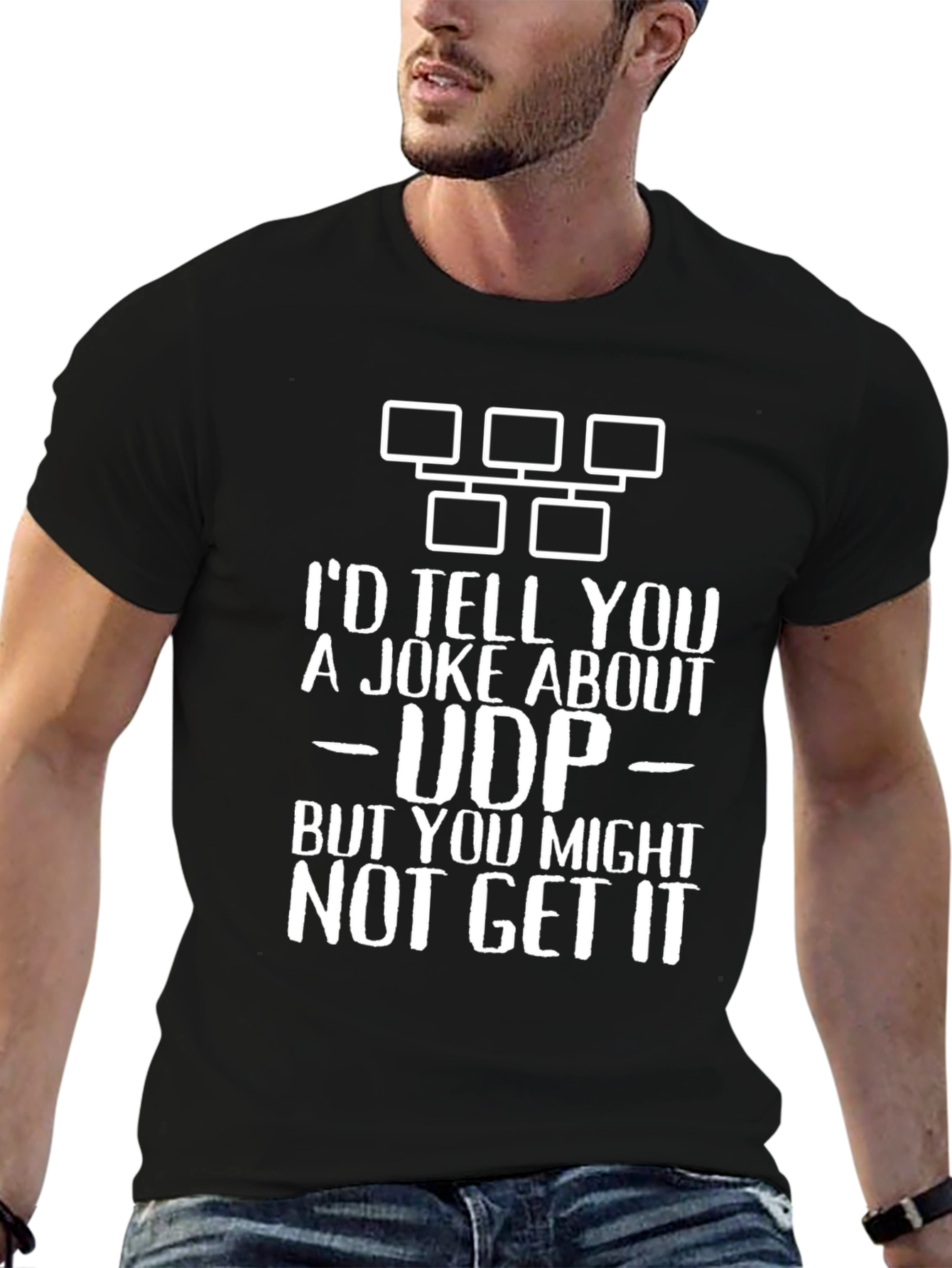 Funny UDP Joke T-Shirt - IT Humor