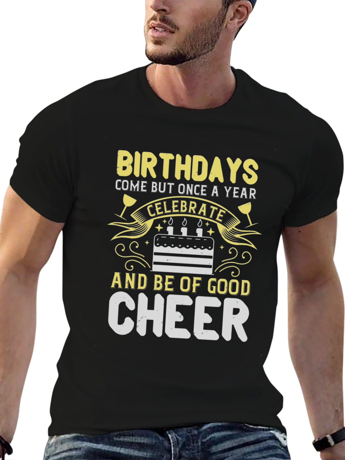 Birthday Celebration T-Shirt Good Cheer