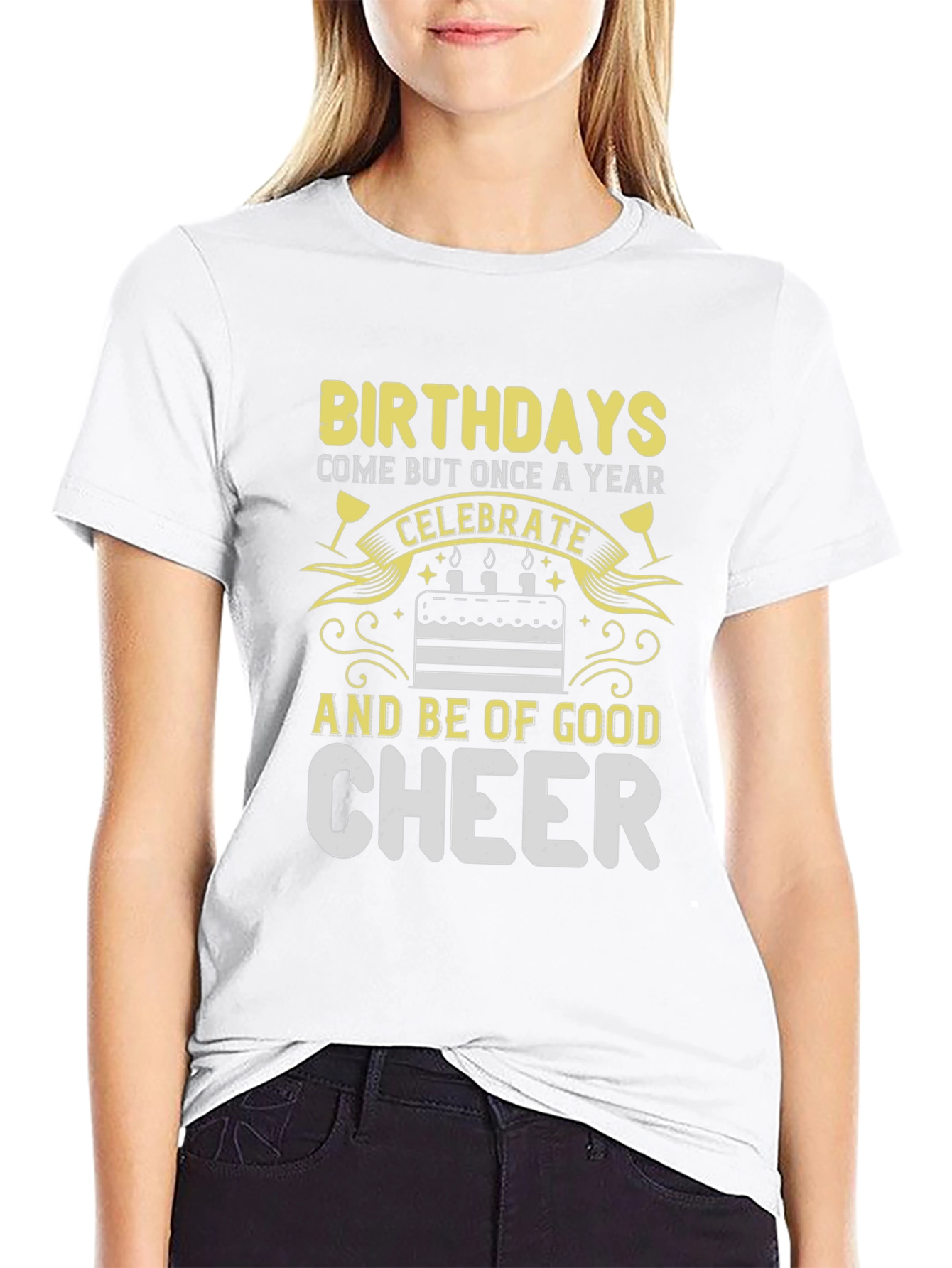 Birthday Celebration T-Shirt Good Cheer