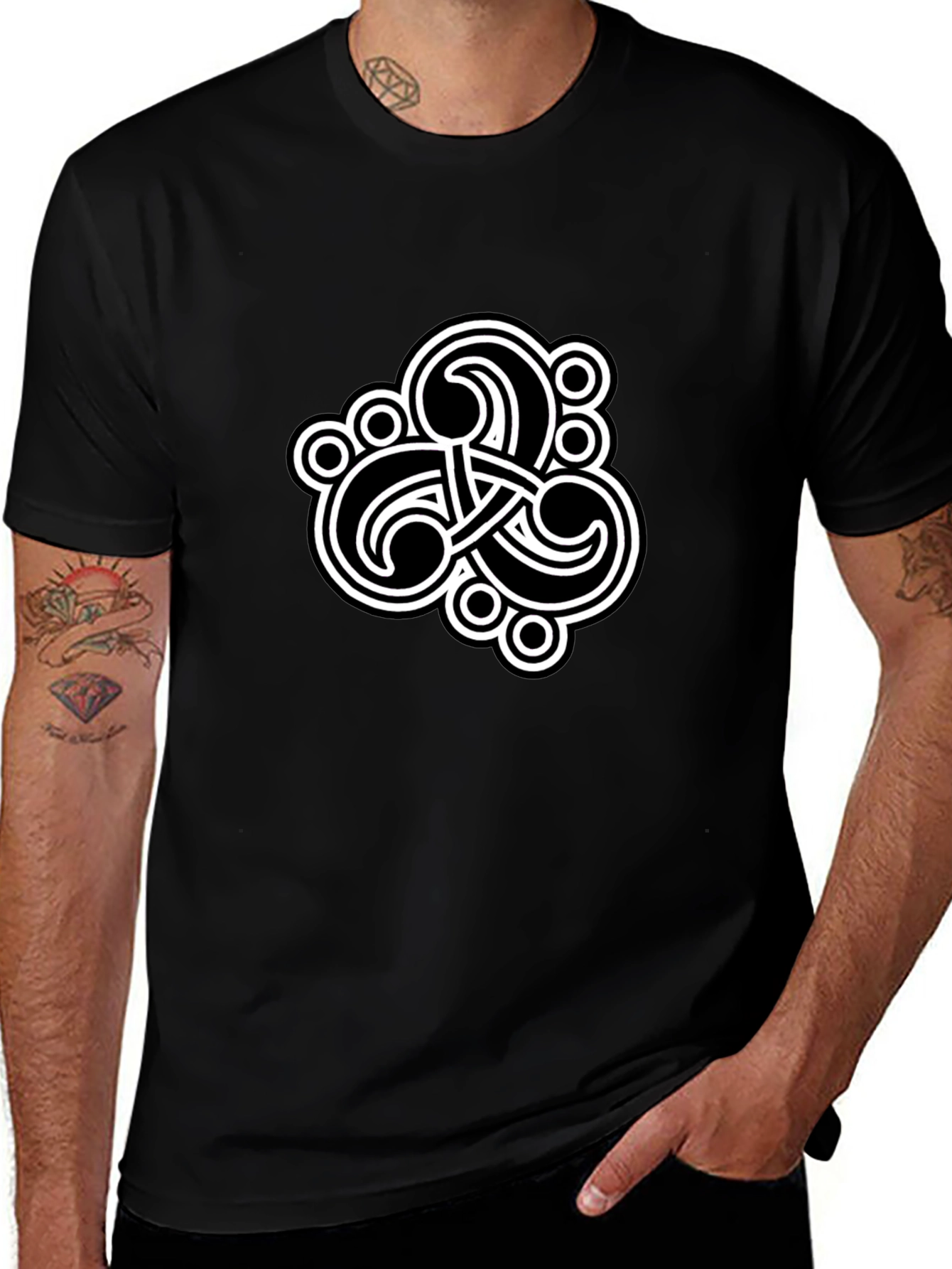 Celtic Knot Black T-Shirt