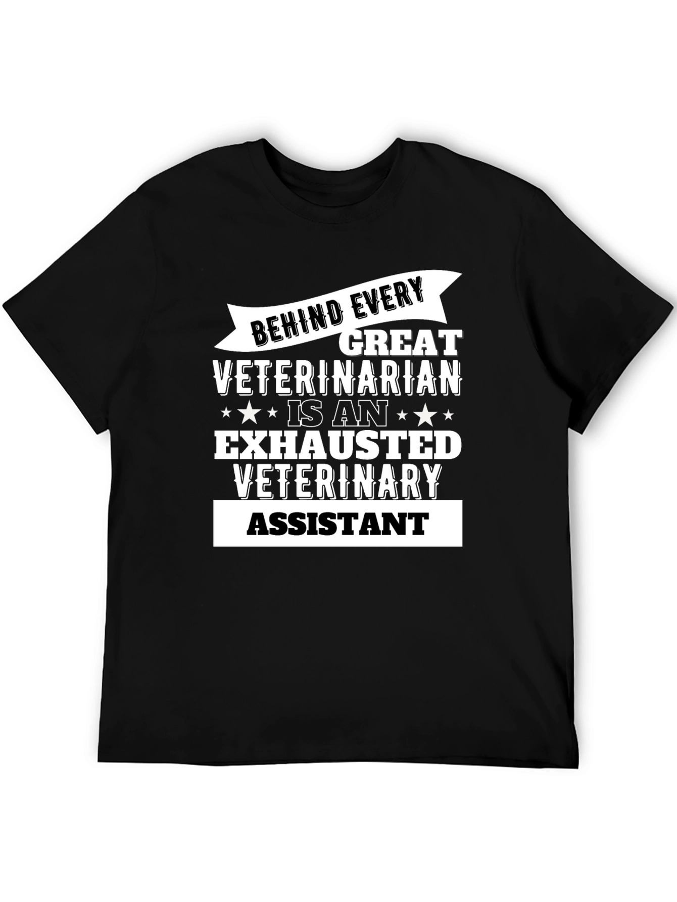 Exhausted Veterinary Assistant T-Shirt