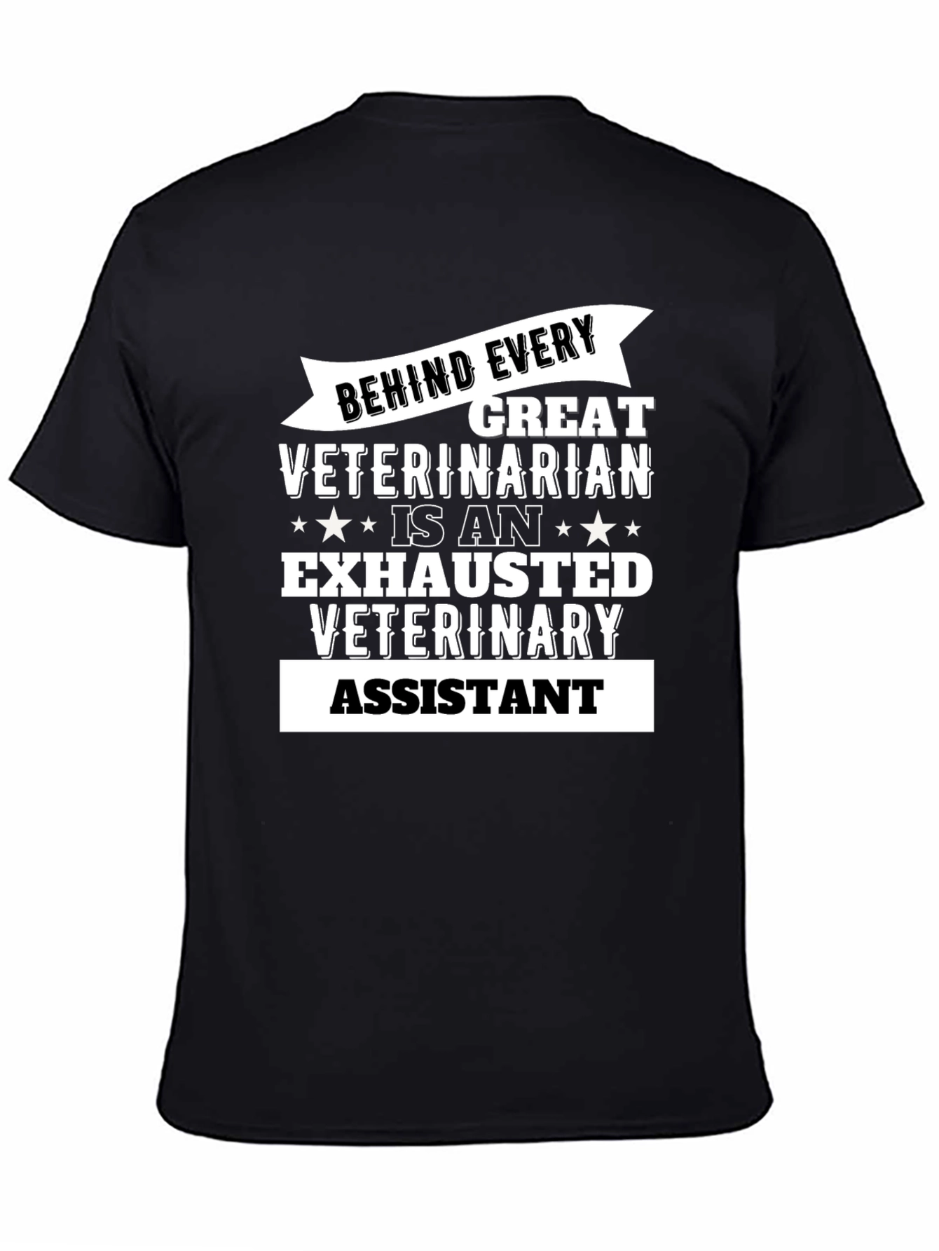 Exhausted Veterinary Assistant T-Shirt