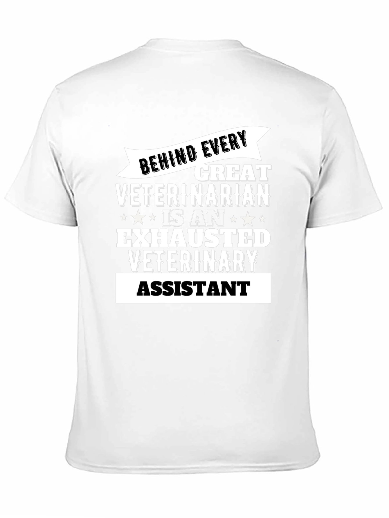 Exhausted Veterinary Assistant T-Shirt