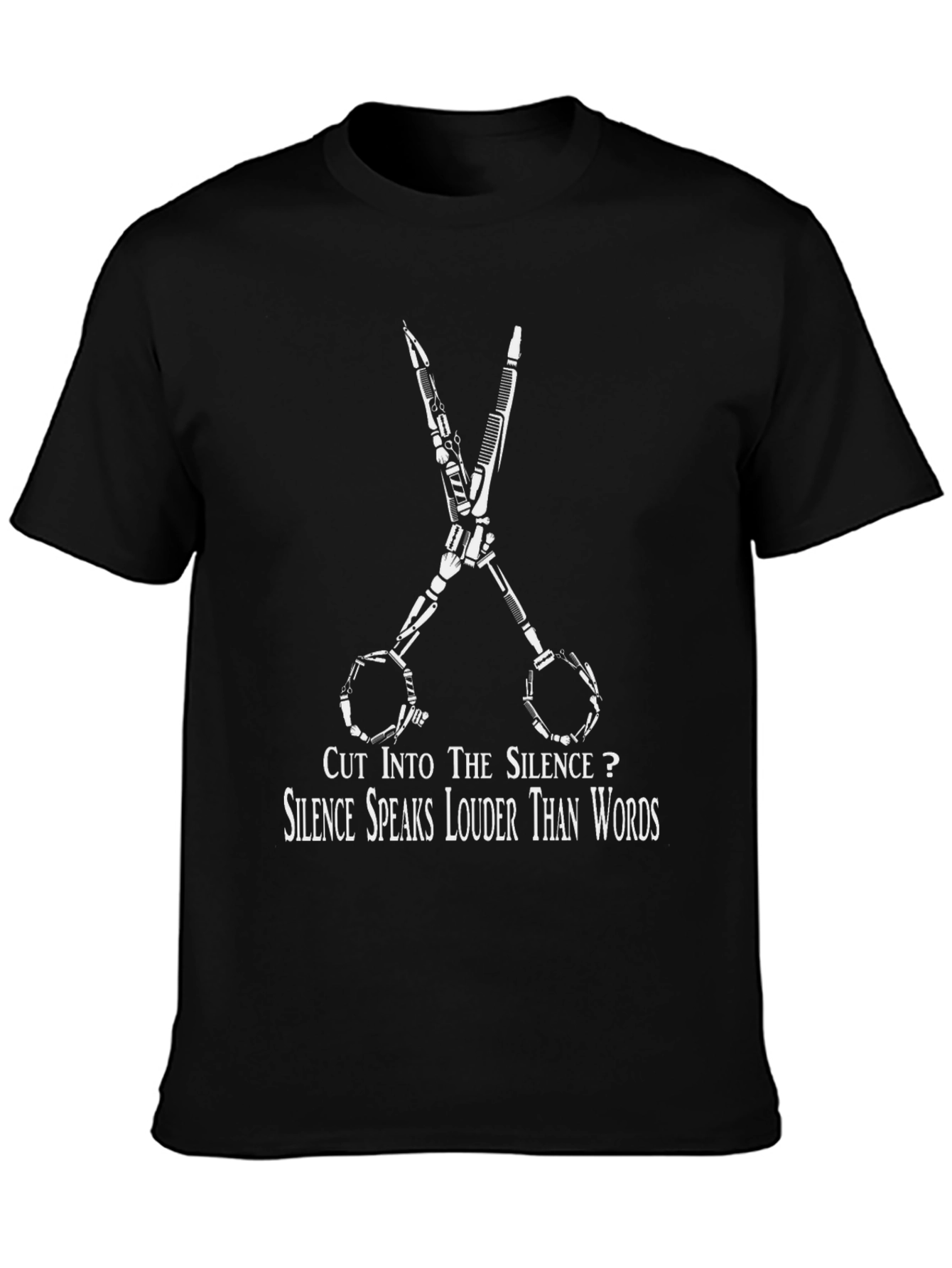 Silence Speaks Graphic T-Shirt