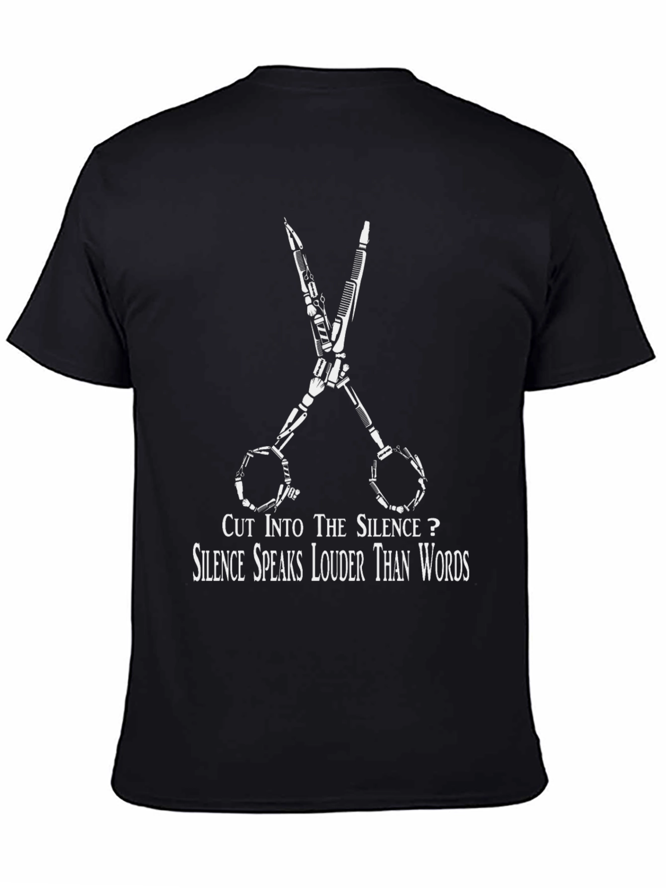 Silence Speaks Graphic T-Shirt