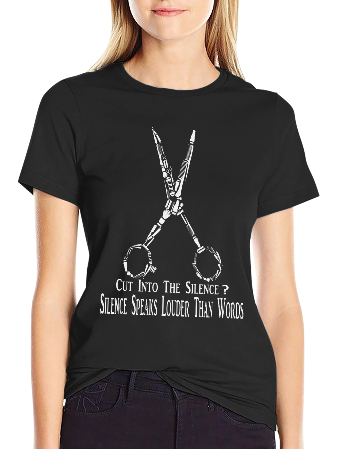 Silence Speaks Graphic T-Shirt