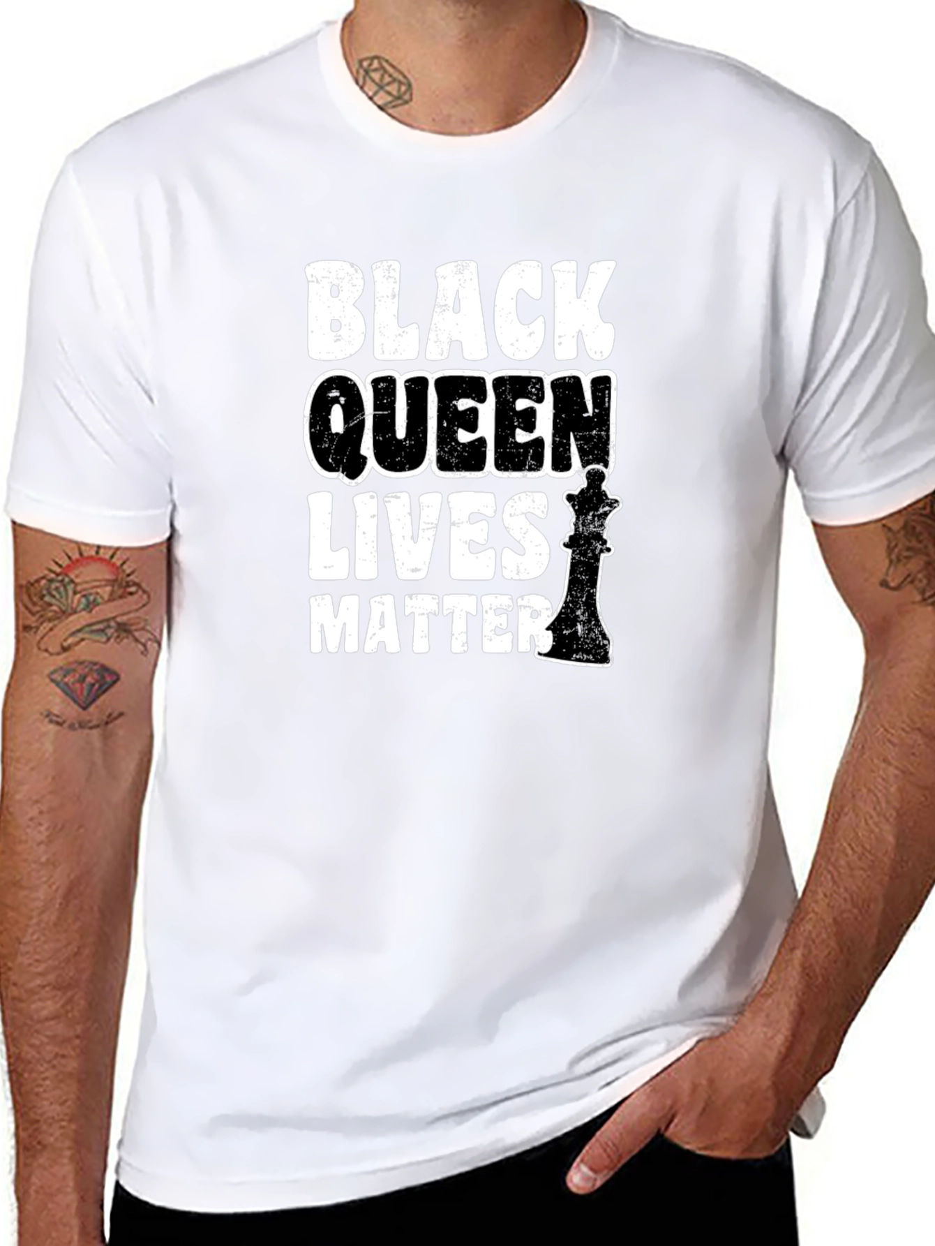 Black Queen Lives Matter Graphic Tee
