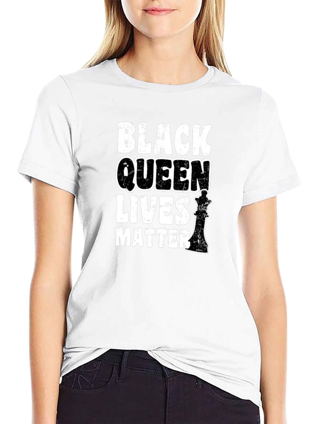 Black Queen Lives Matter Graphic Tee