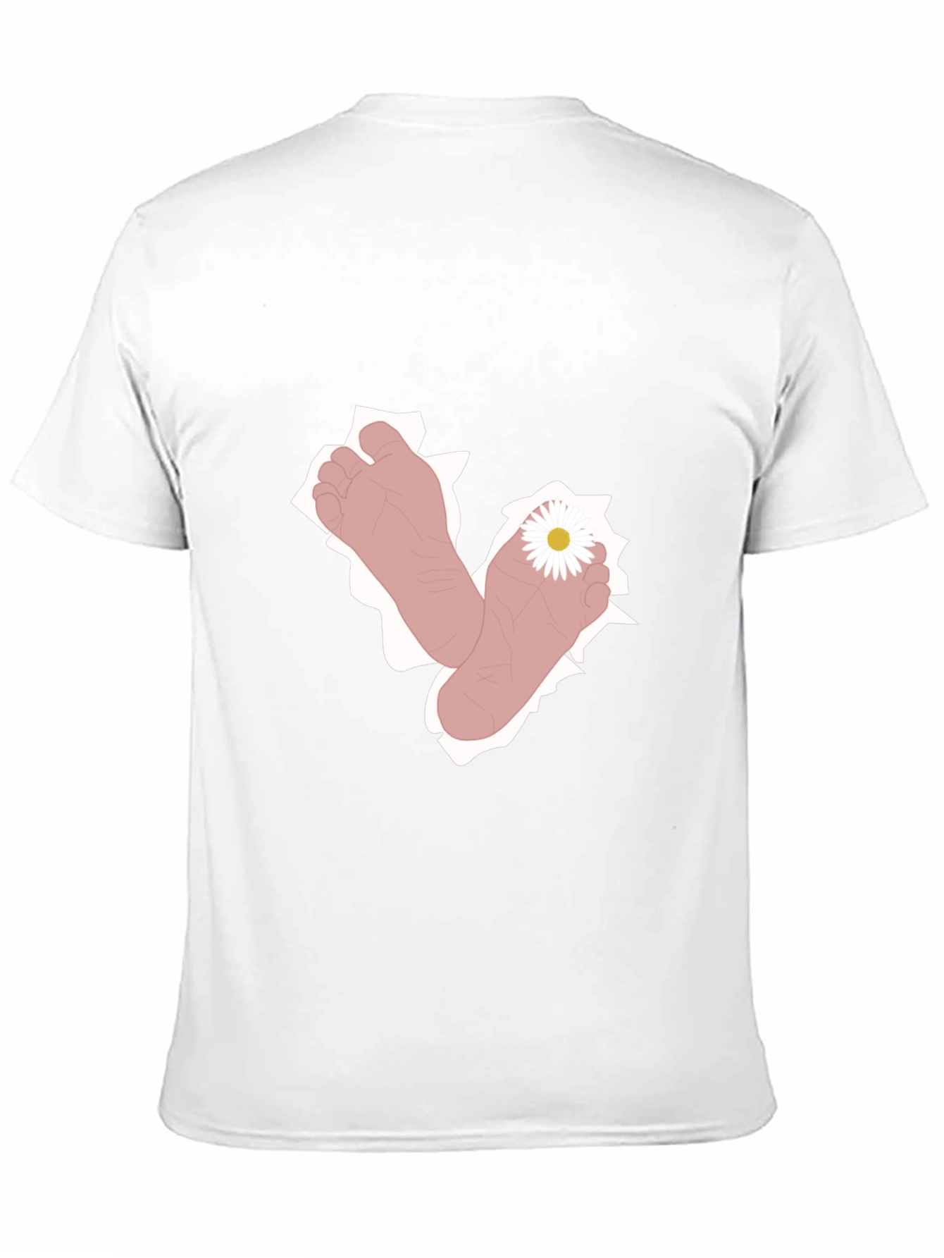 Barefoot Daisy Black Graphic Tee