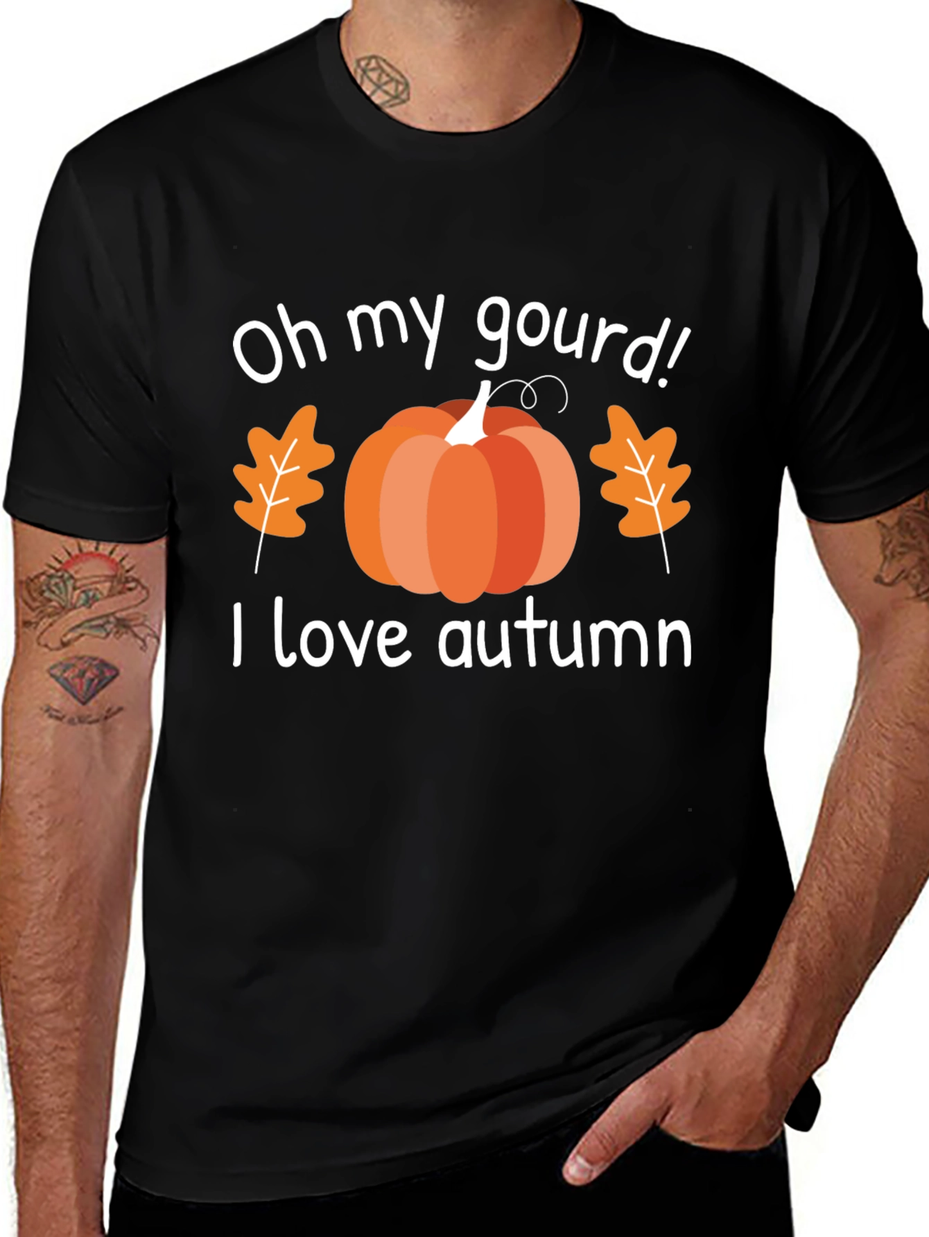 Oh My Gourd! I Love Autumn T-Shirt