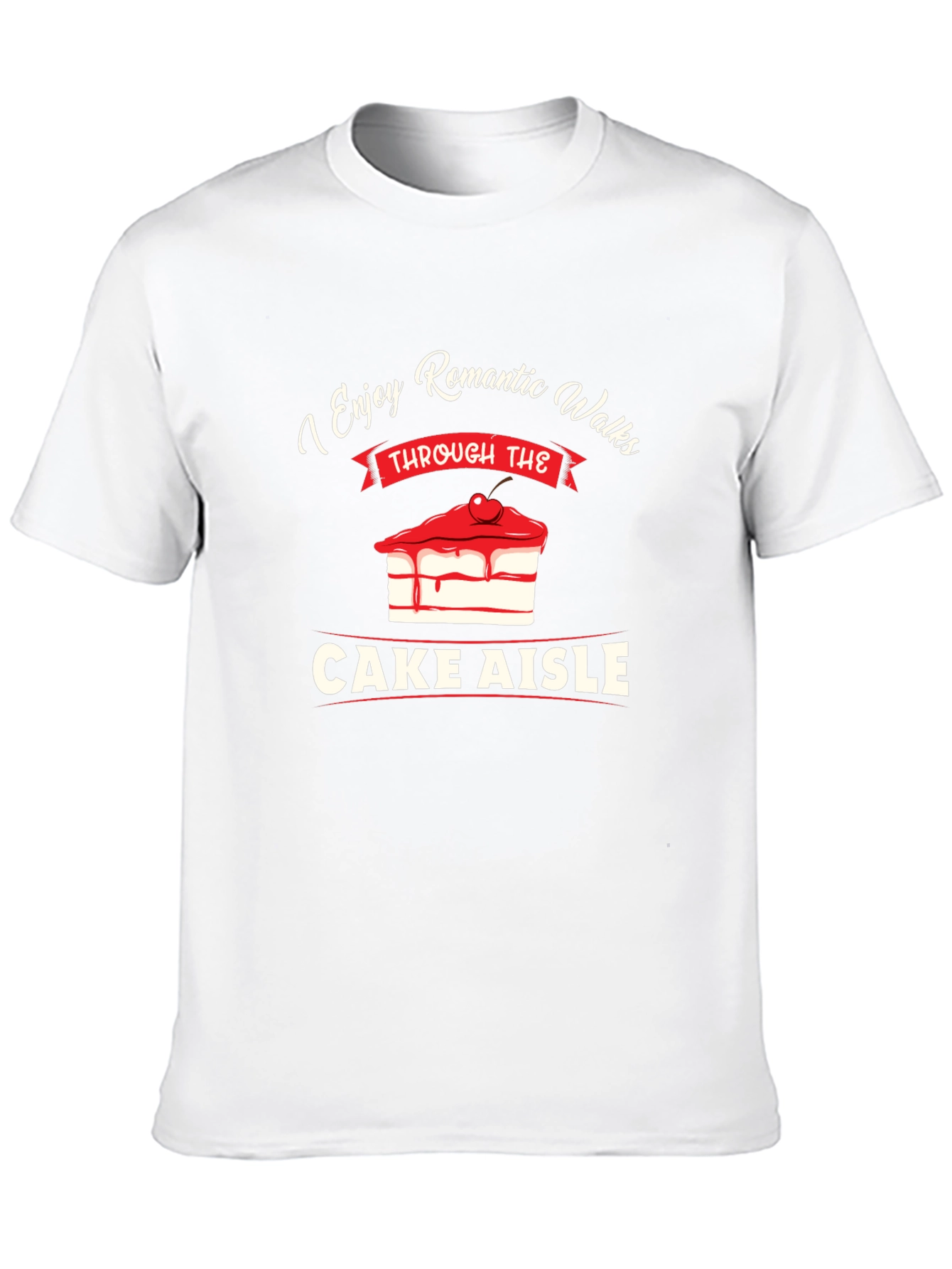 Romantic Walks Cake Aisle Graphic Tee