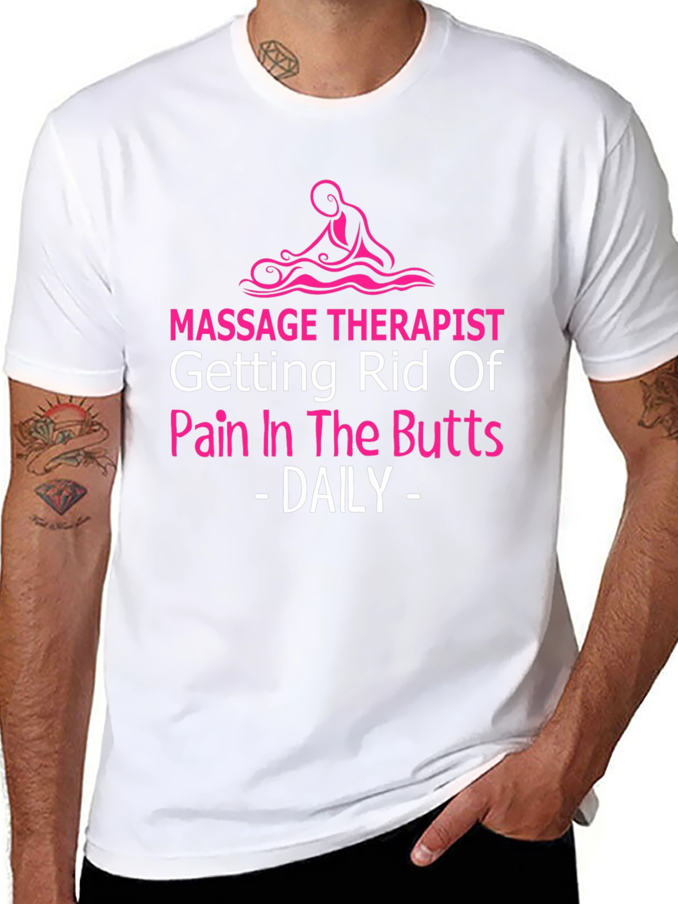 Massage Therapist Funny Graphic Tee