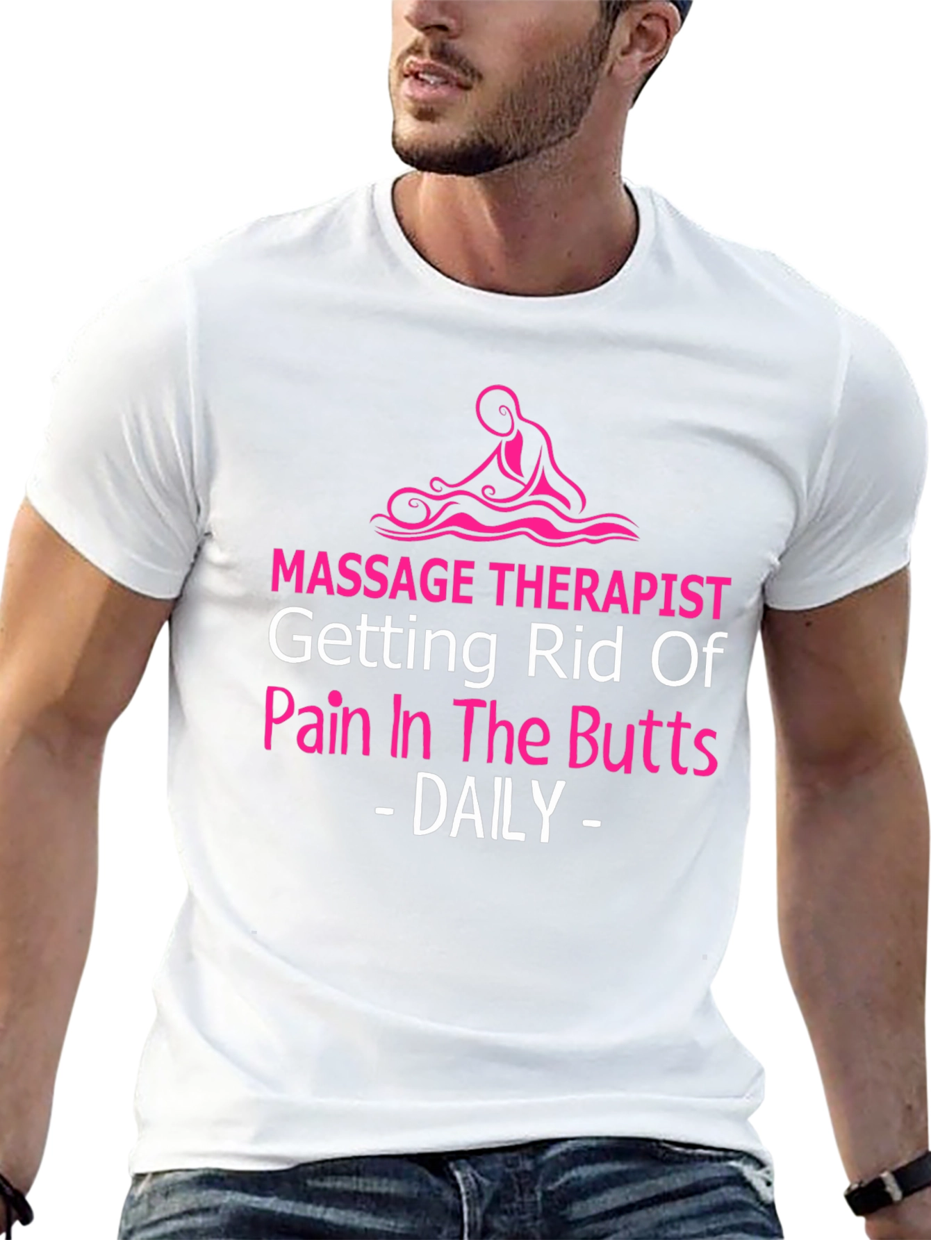 Massage Therapist Funny Graphic Tee