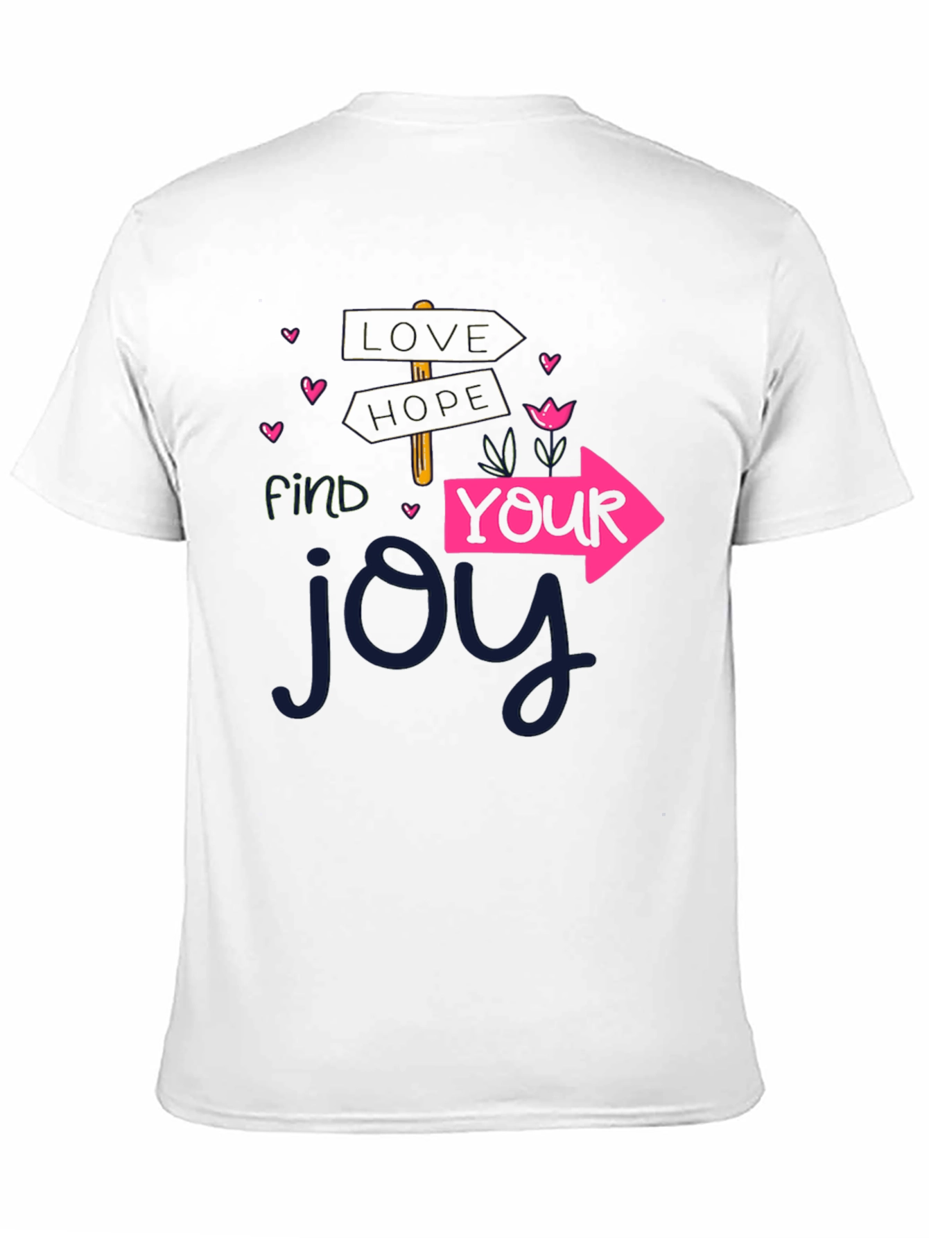 Find Your Joy Graphic T-Shirt - Black