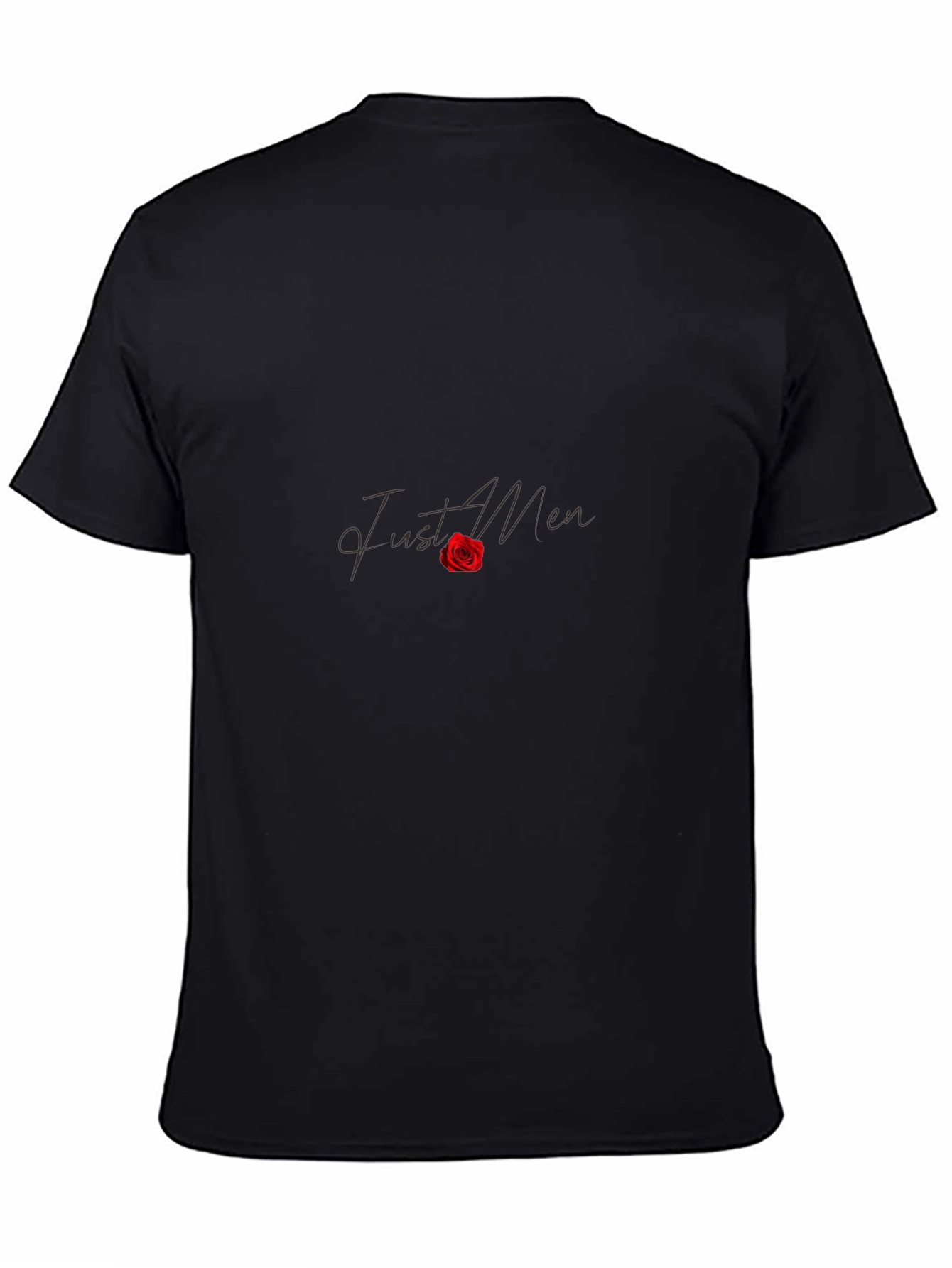 Just Men Stylish Black T-Shirt