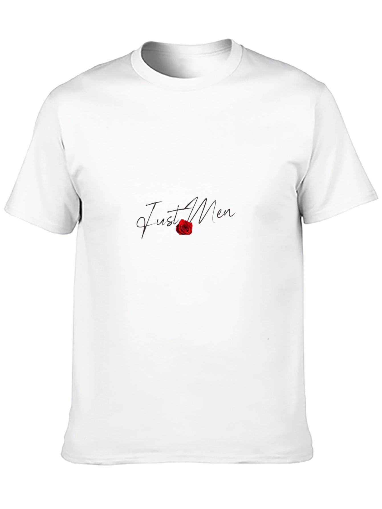 Just Men Stylish Black T-Shirt