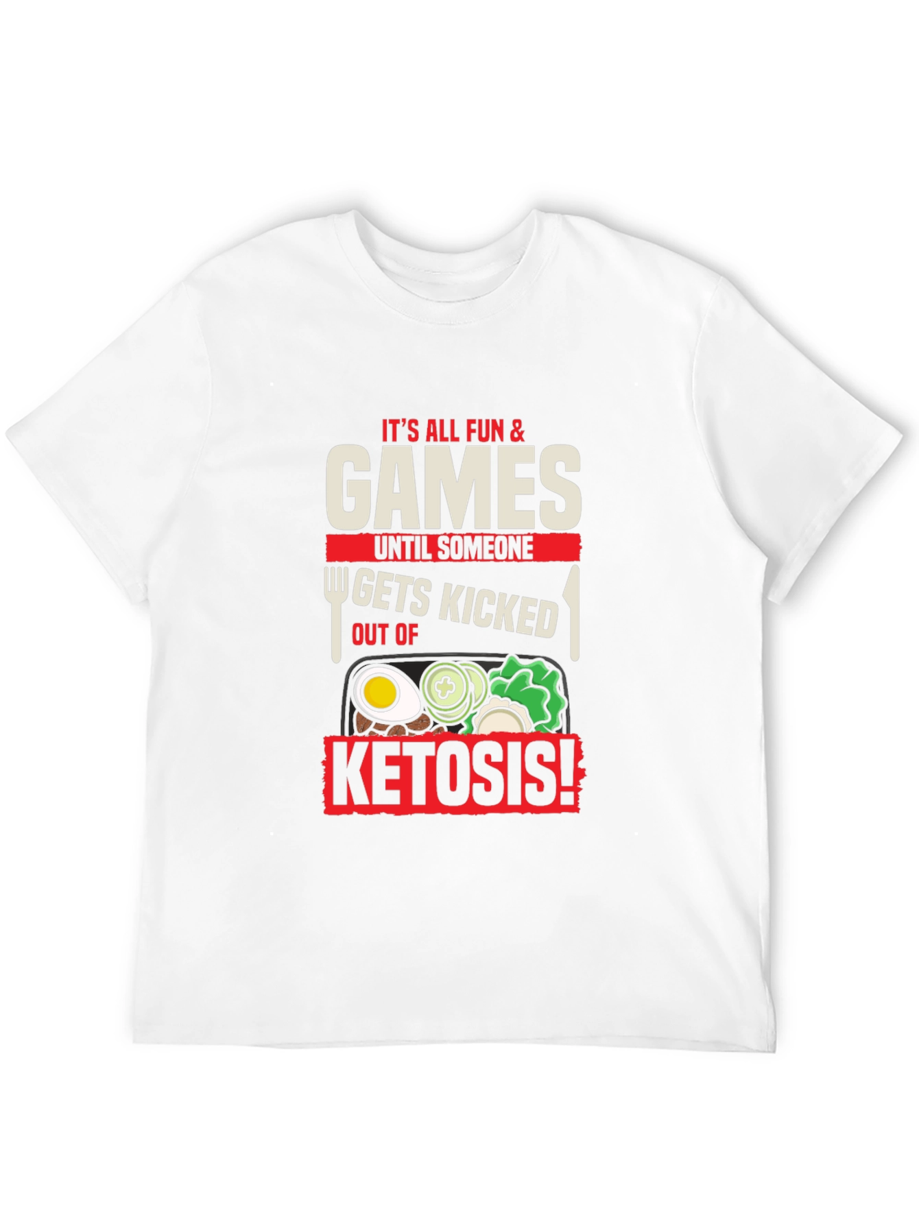Keto Diet T-Shirt - Funny Ketosis Graphic Tee