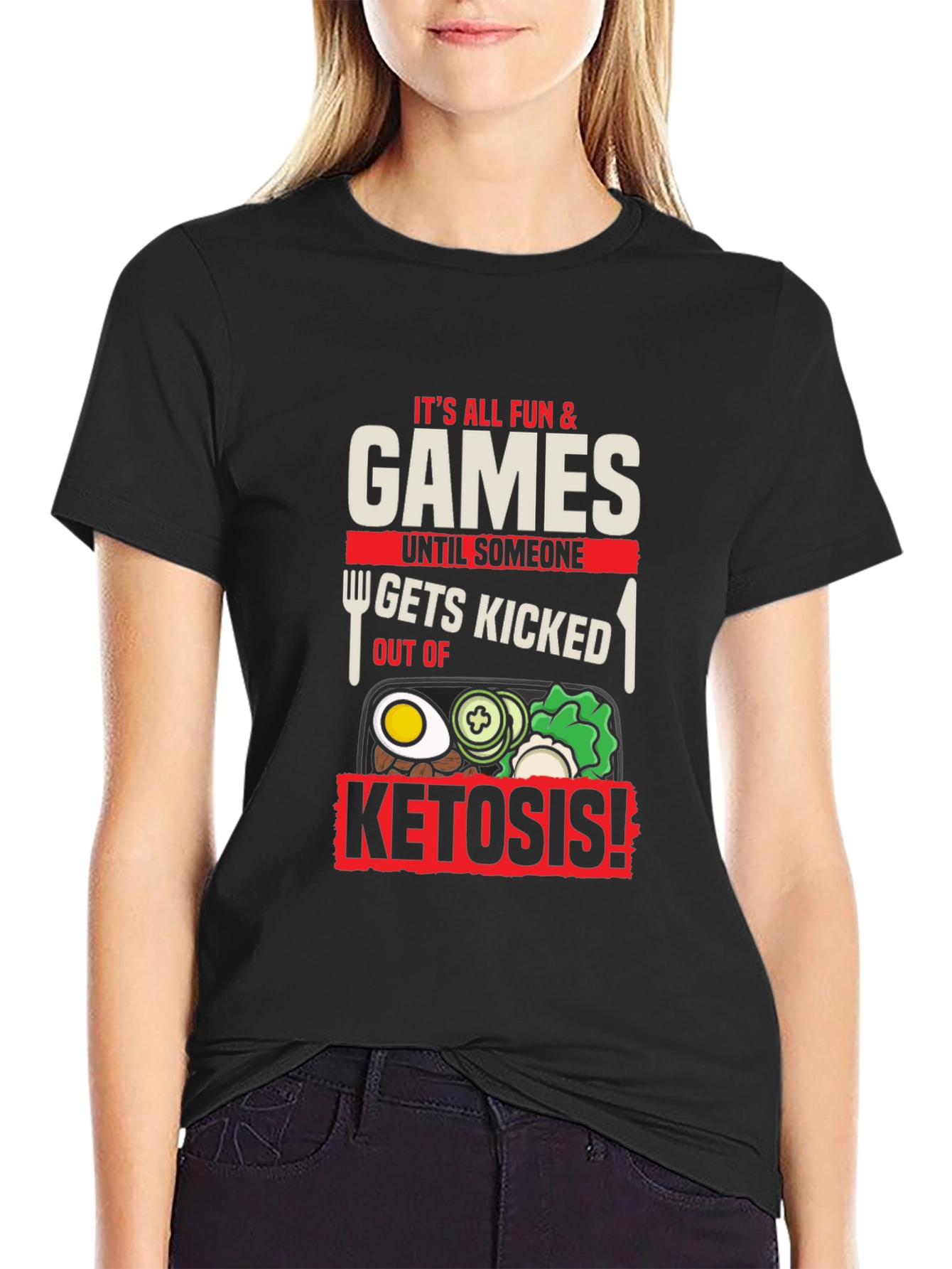Keto Diet T-Shirt - Funny Ketosis Graphic Tee