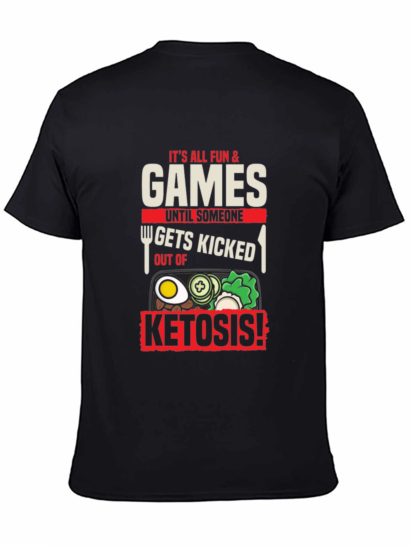 Keto Diet T-Shirt - Funny Ketosis Graphic Tee