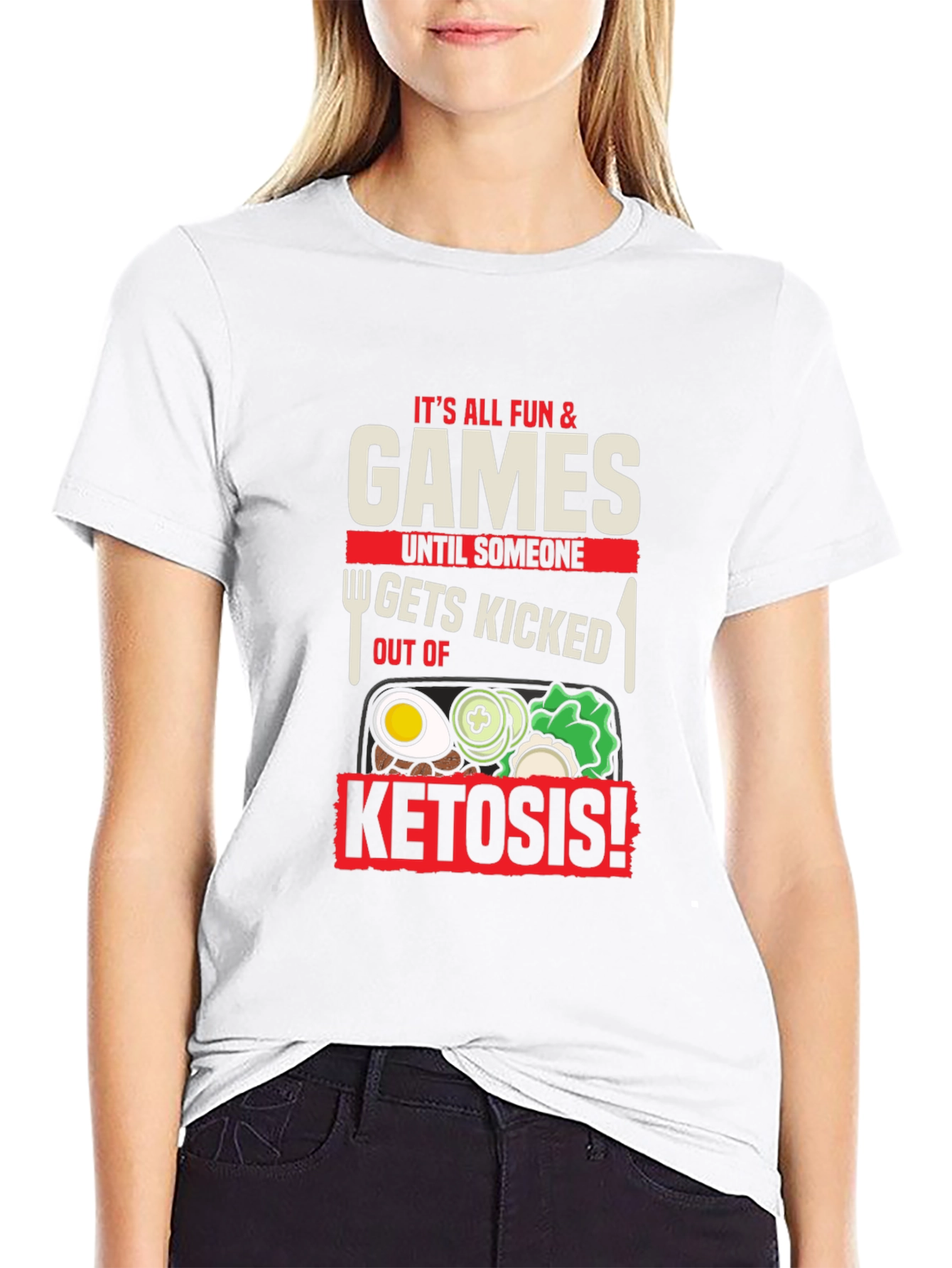 Keto Diet T-Shirt - Funny Ketosis Graphic Tee