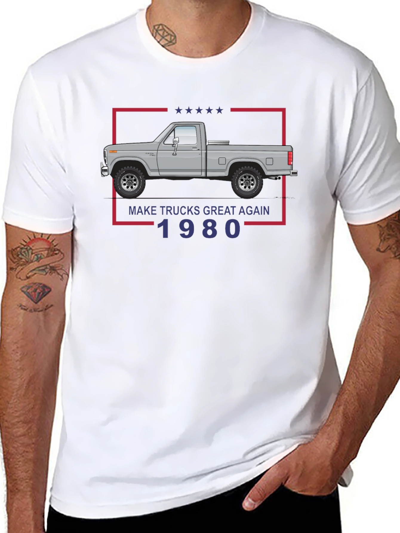 Make Trucks Great Again 1980 T-Shirt