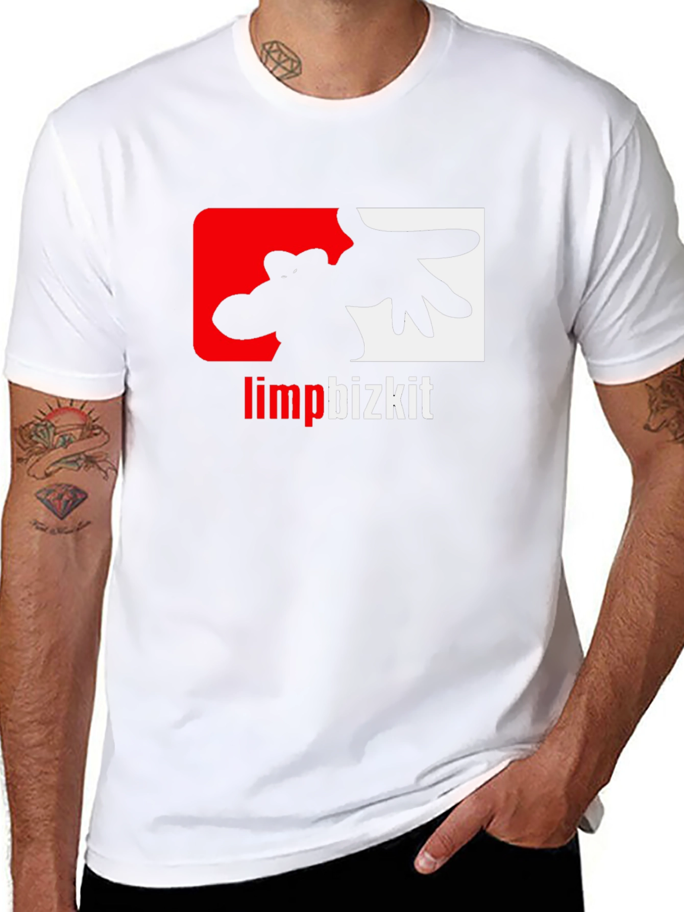 Limp Bizkit Graphic Tee - Classic Band Logo Shirt