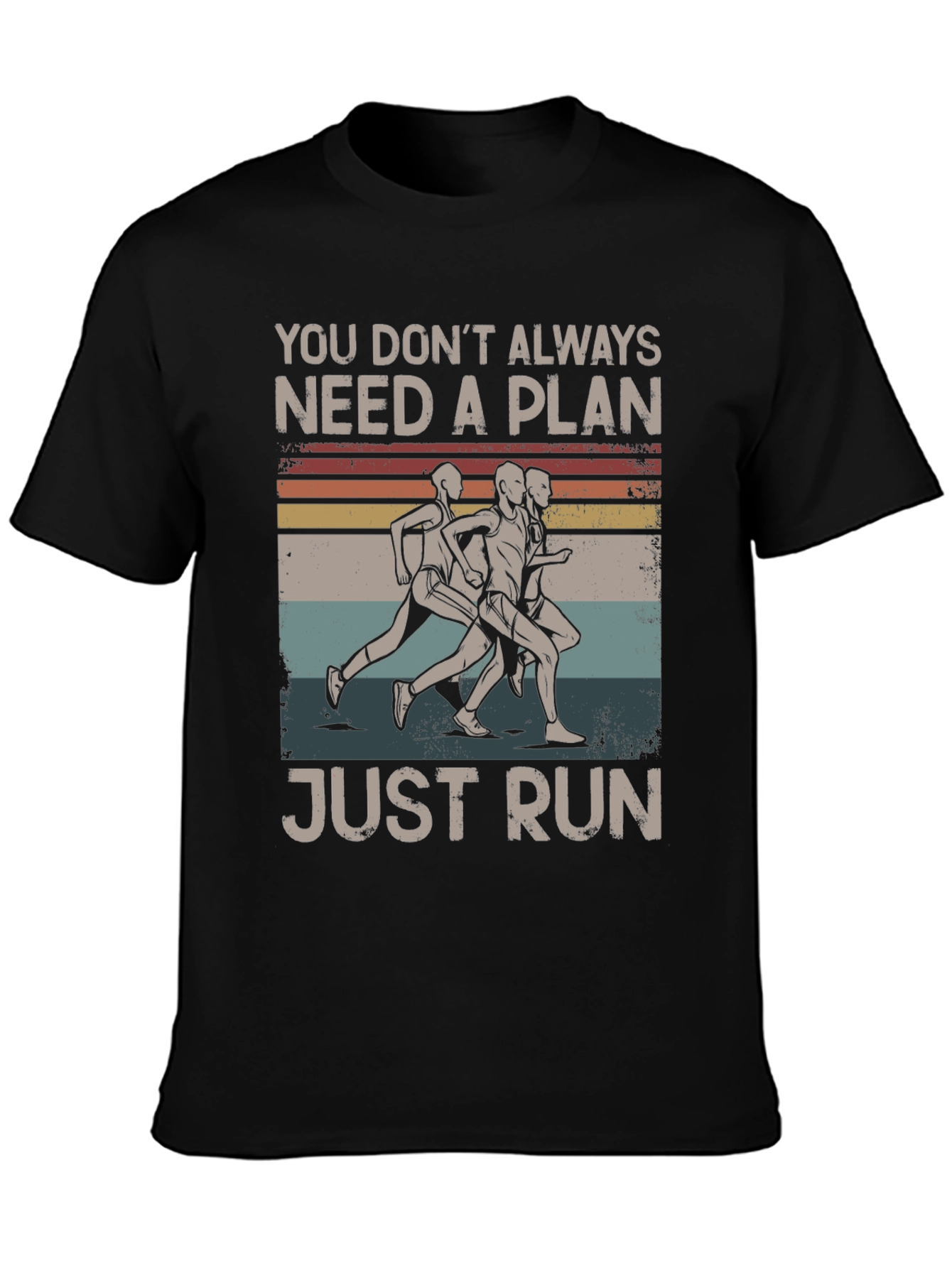Just Run Graphic Tee