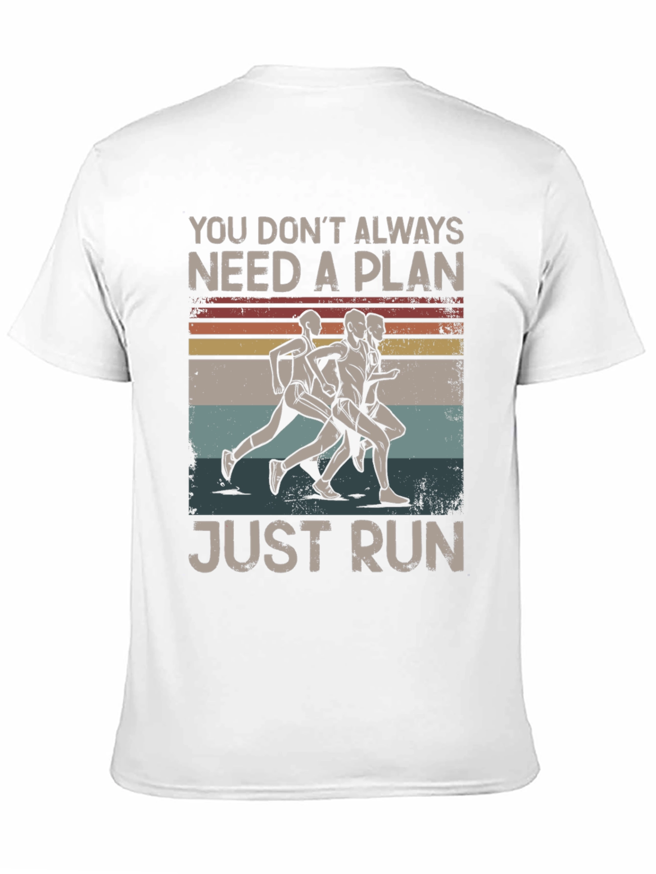 Just Run Graphic Tee