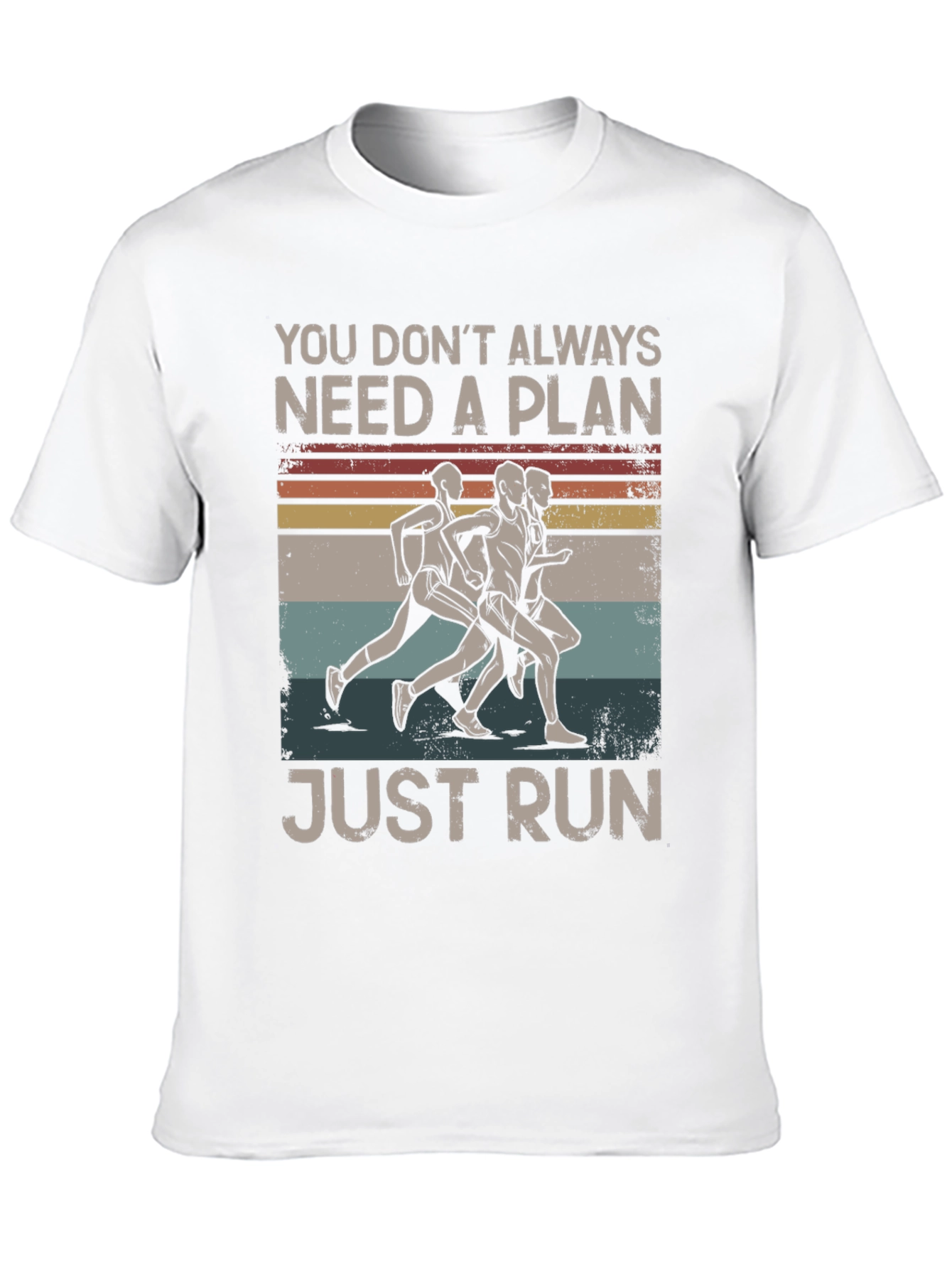 Just Run Graphic Tee